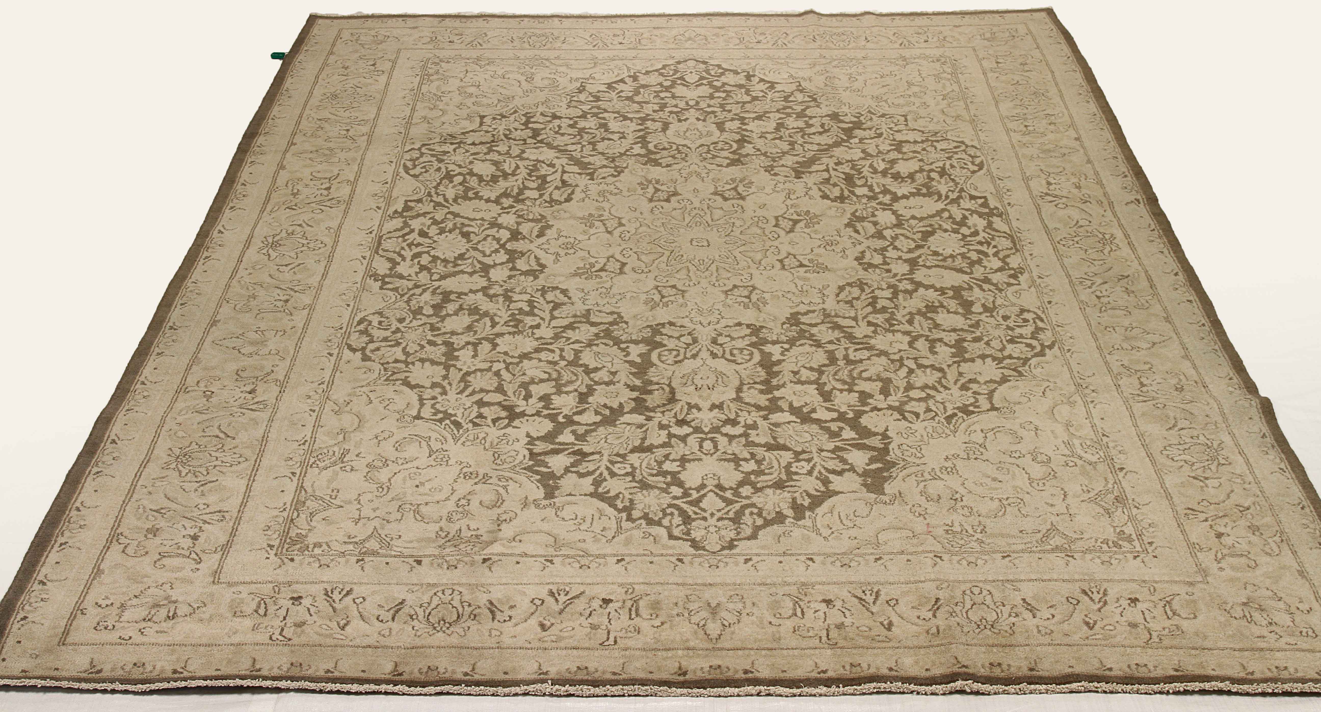 Thumbnail 13 for Antique Persian Kerman Transitional Rug 12725