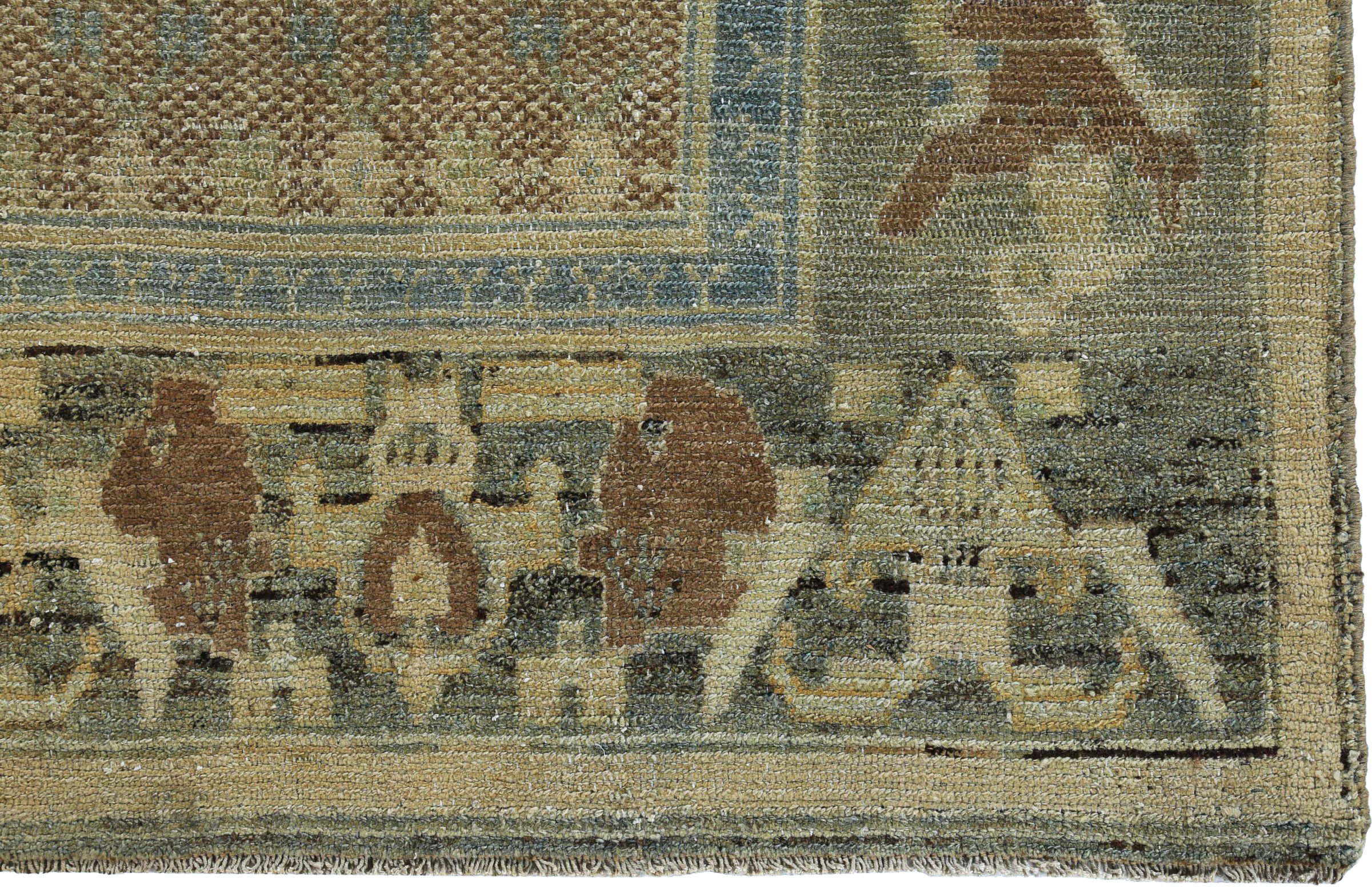 Thumbnail 3 for Antique Persian Bijar Transitional Rug 89674
