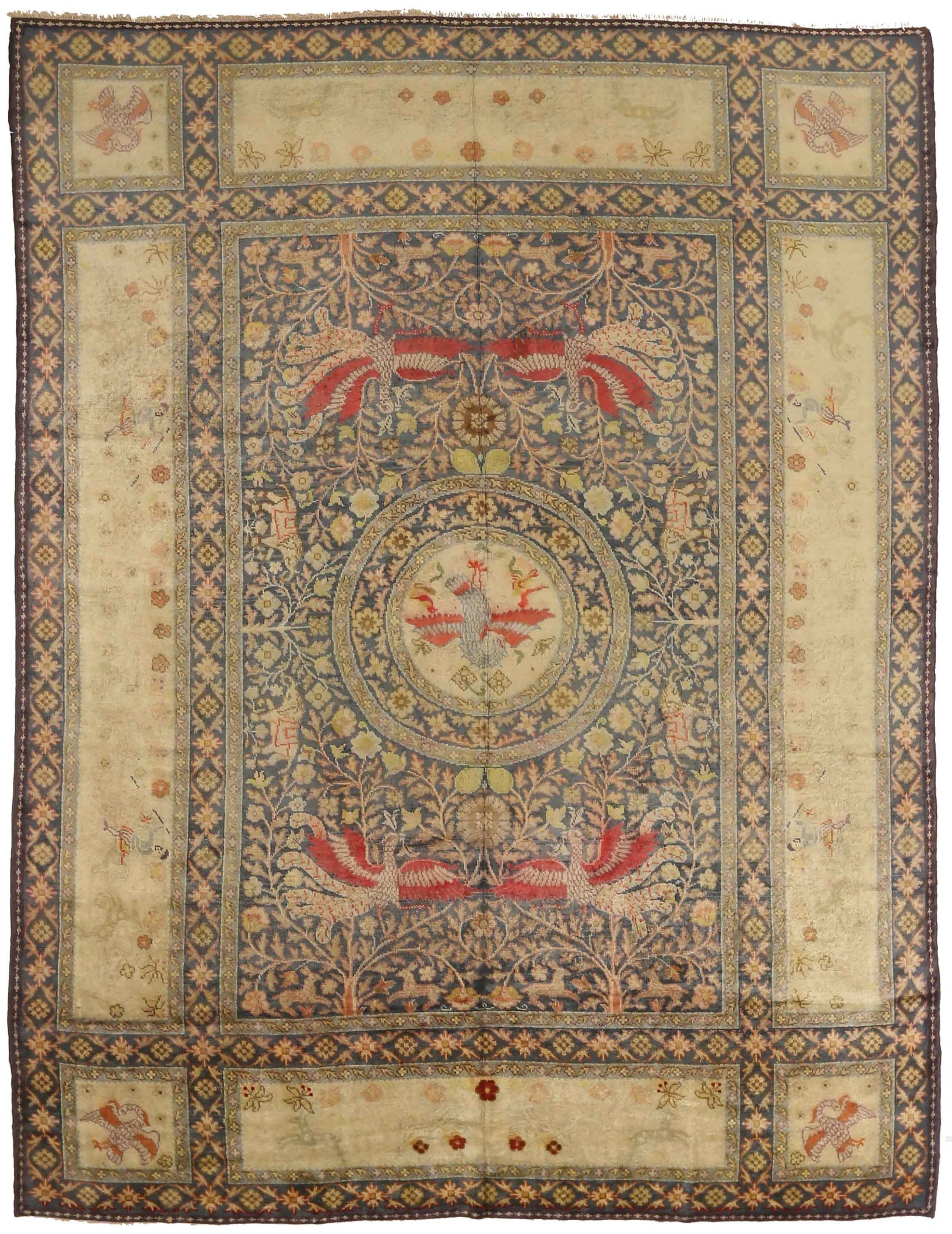 Thumbnail 3 for Antique China Transitional Rug 72546