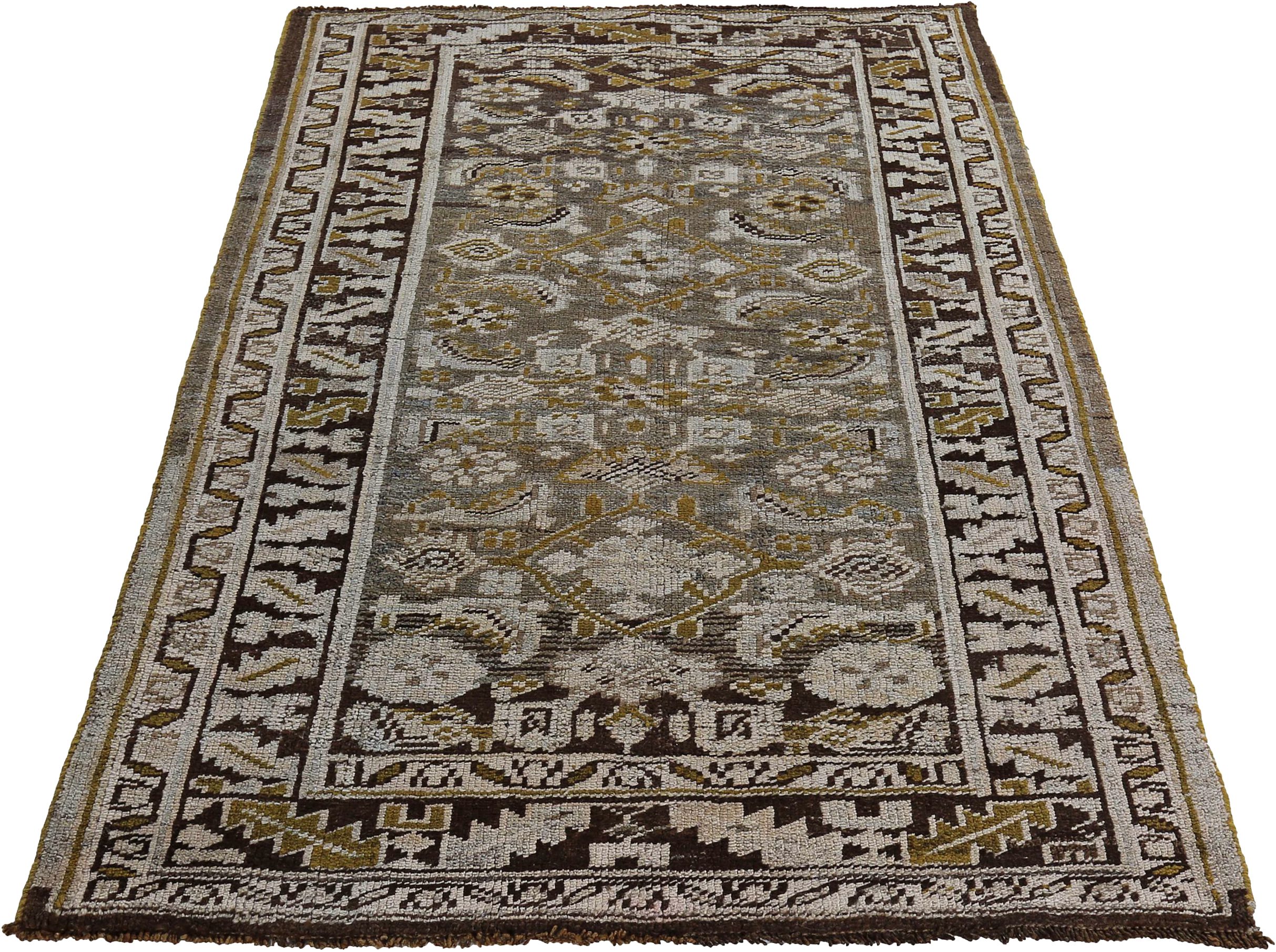 Thumbnail 11 for Antique Persian Bijar Traditional Rug 89672