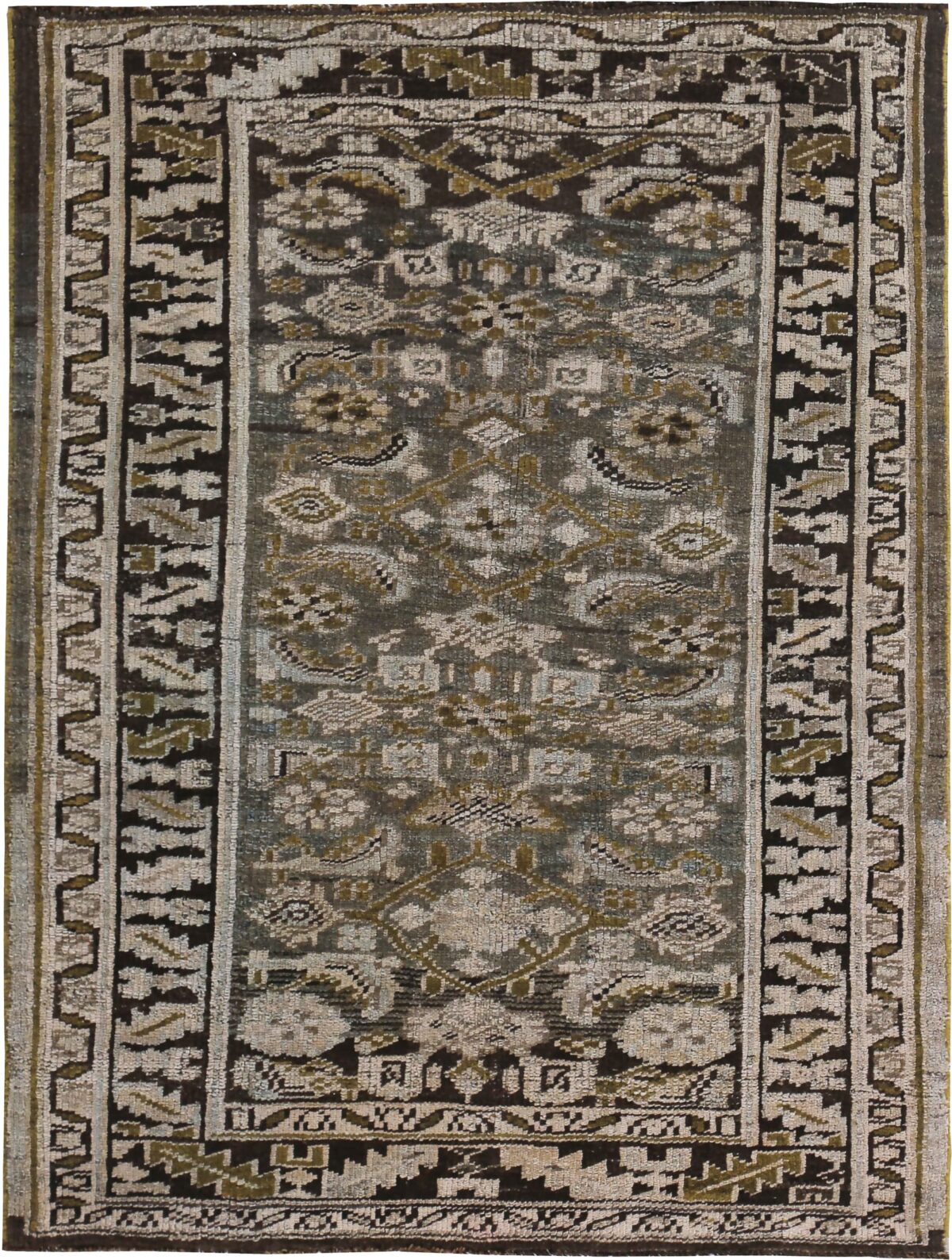 Thumbnail 13 for Antique Persian Bijar Traditional Rug 89672