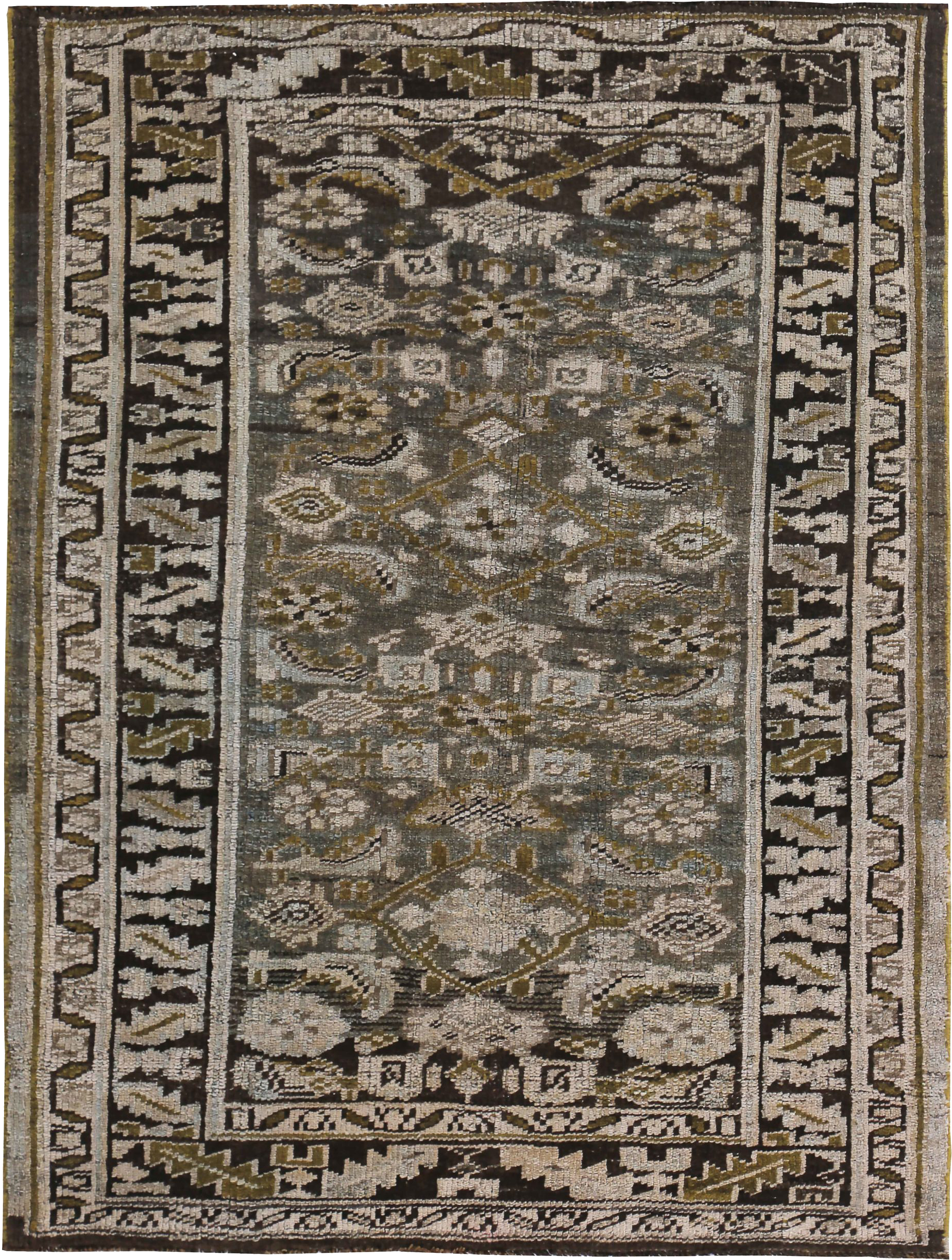 Thumbnail 3 for Antique Persian Bijar Traditional Rug 89672