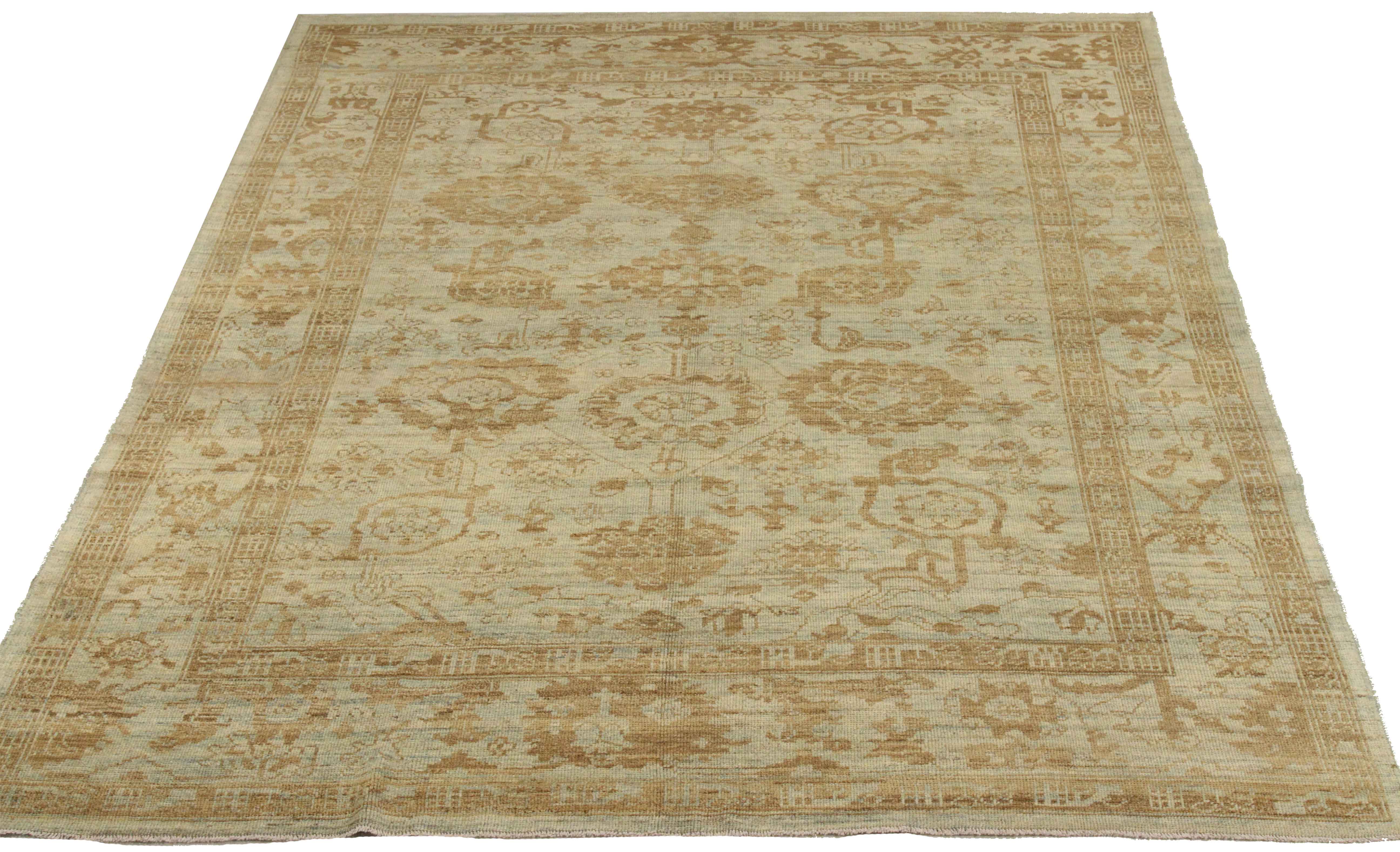 Thumbnail 12 for Persian Oushak Transitional Rug 67741