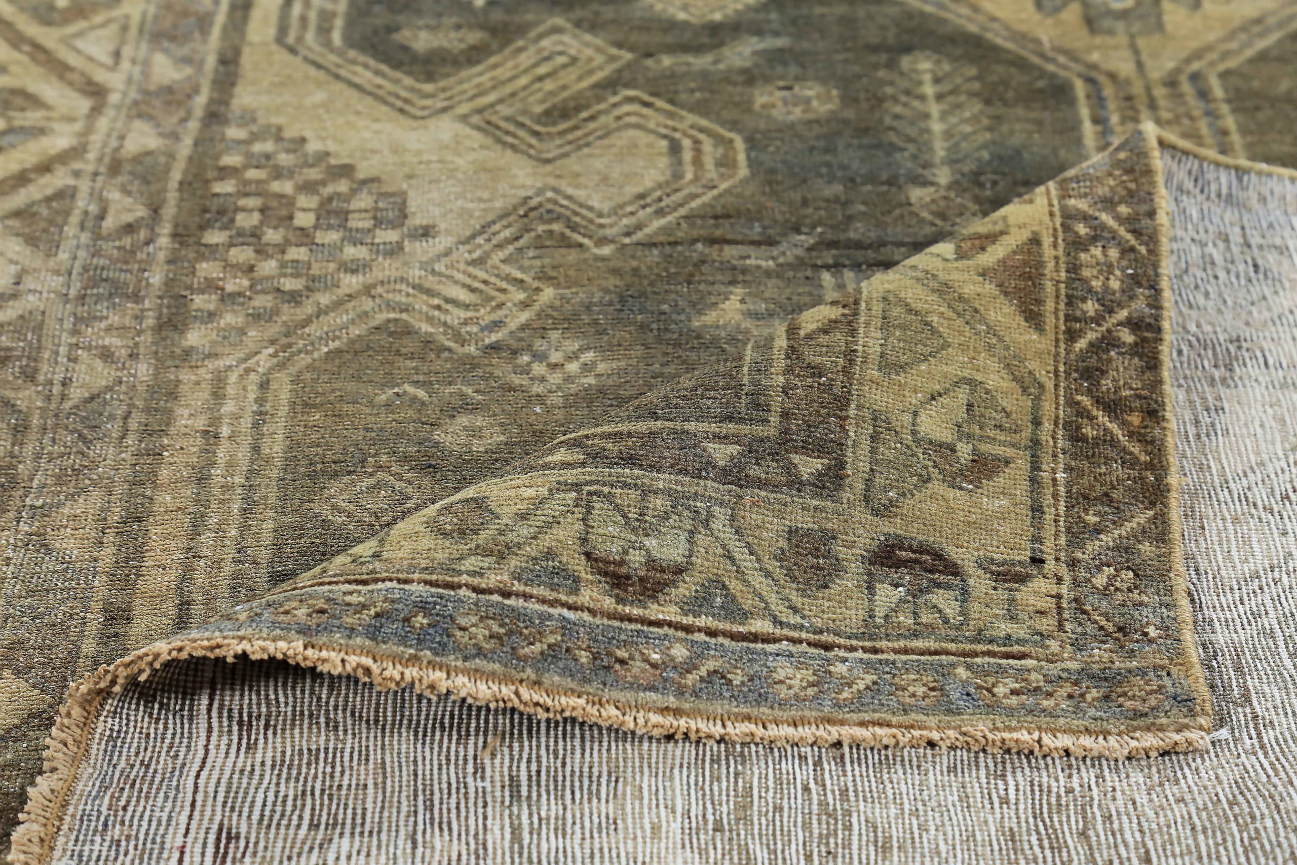Thumbnail 7 for Antique Persian Bijar Transitional Rug 89677
