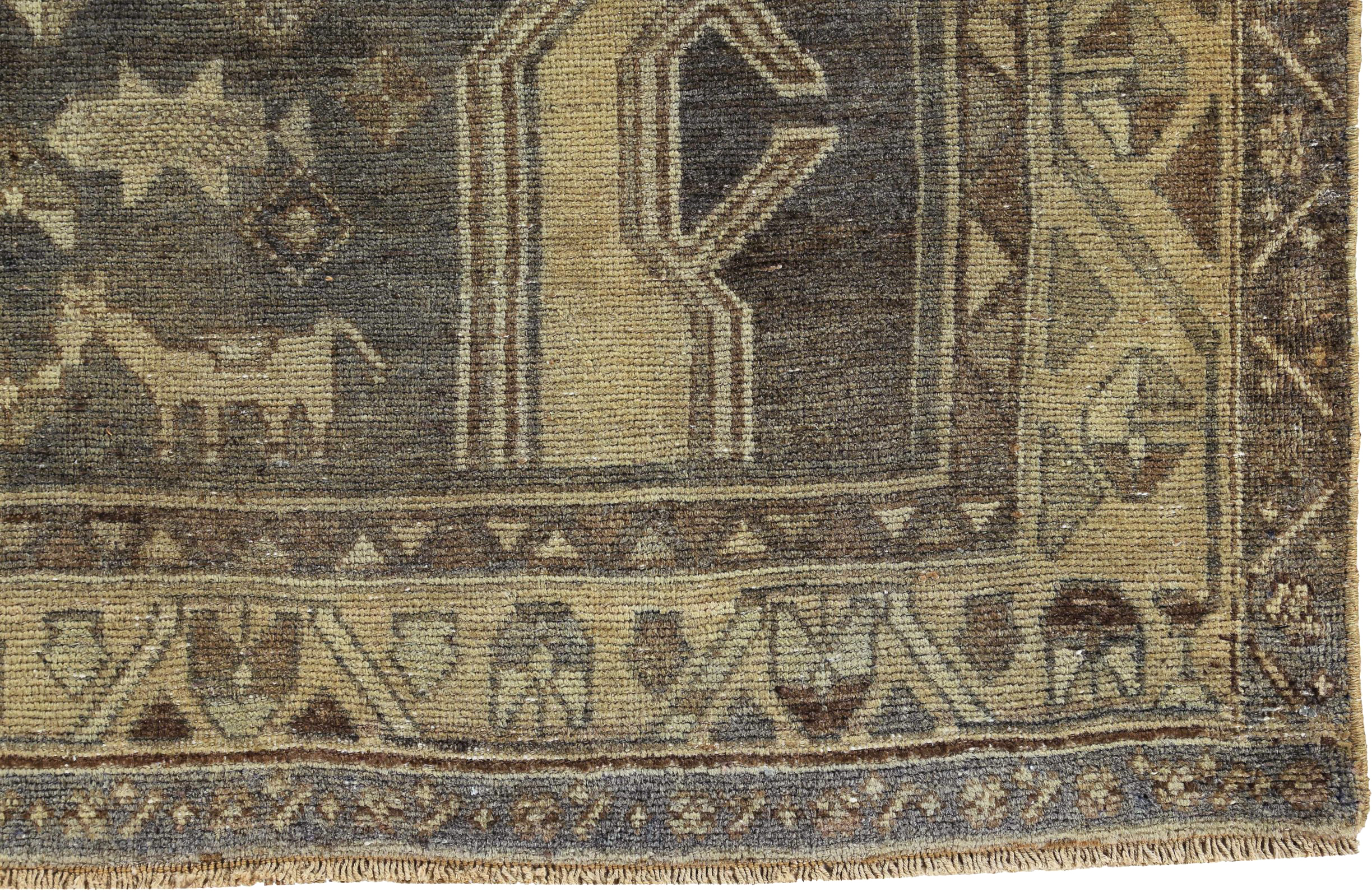 Thumbnail 2 for Antique Persian Bijar Transitional Rug 89677