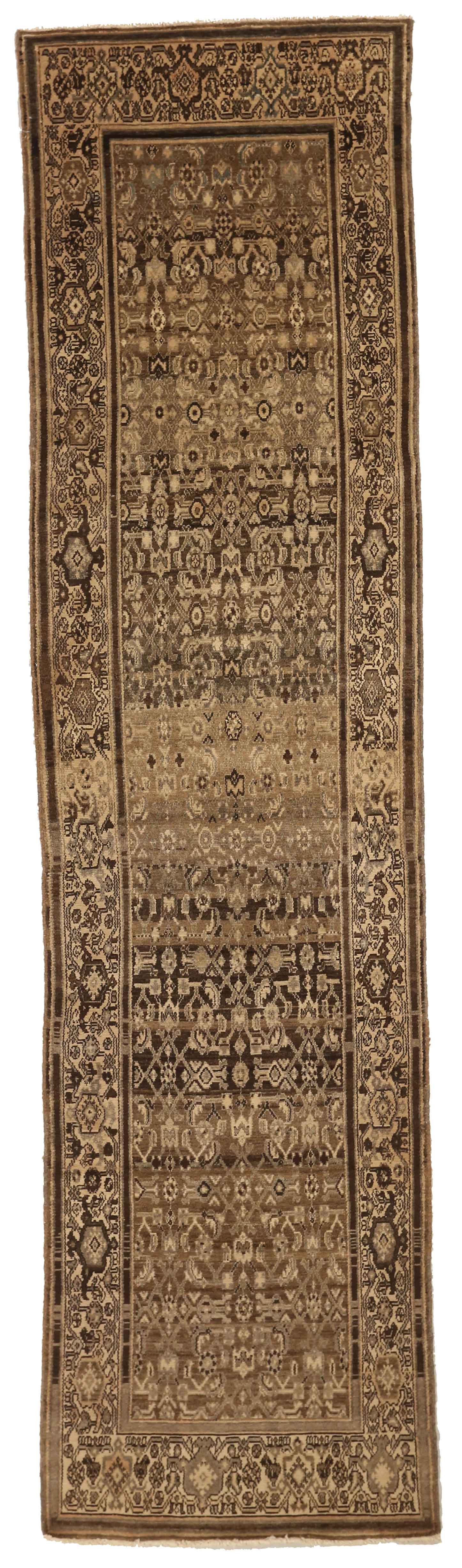 Thumbnail 11 for Antique Persian Malayer Transitional Rug 12789