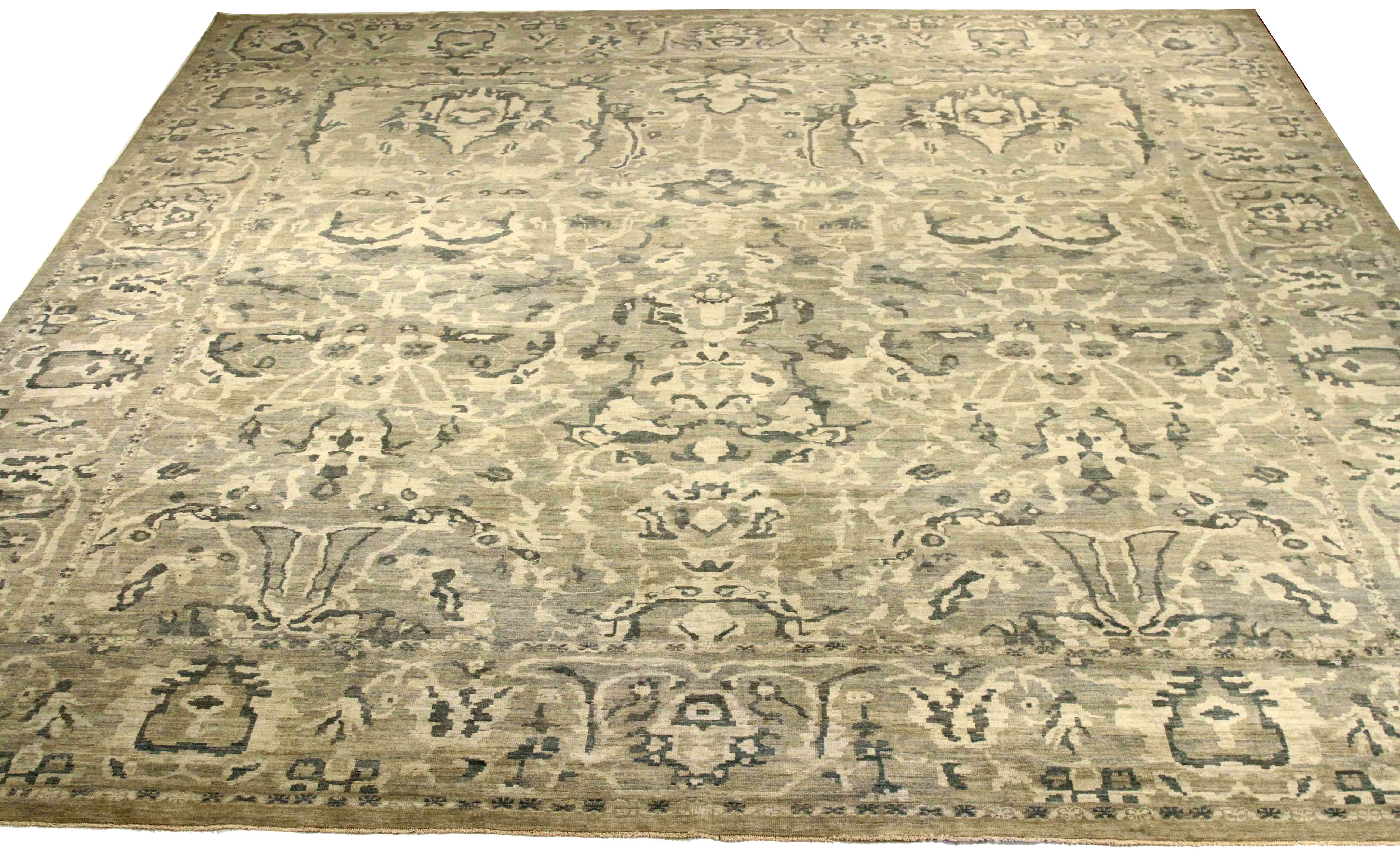 Thumbnail 12 for Persian Sultanabad Transitional Rug 67764