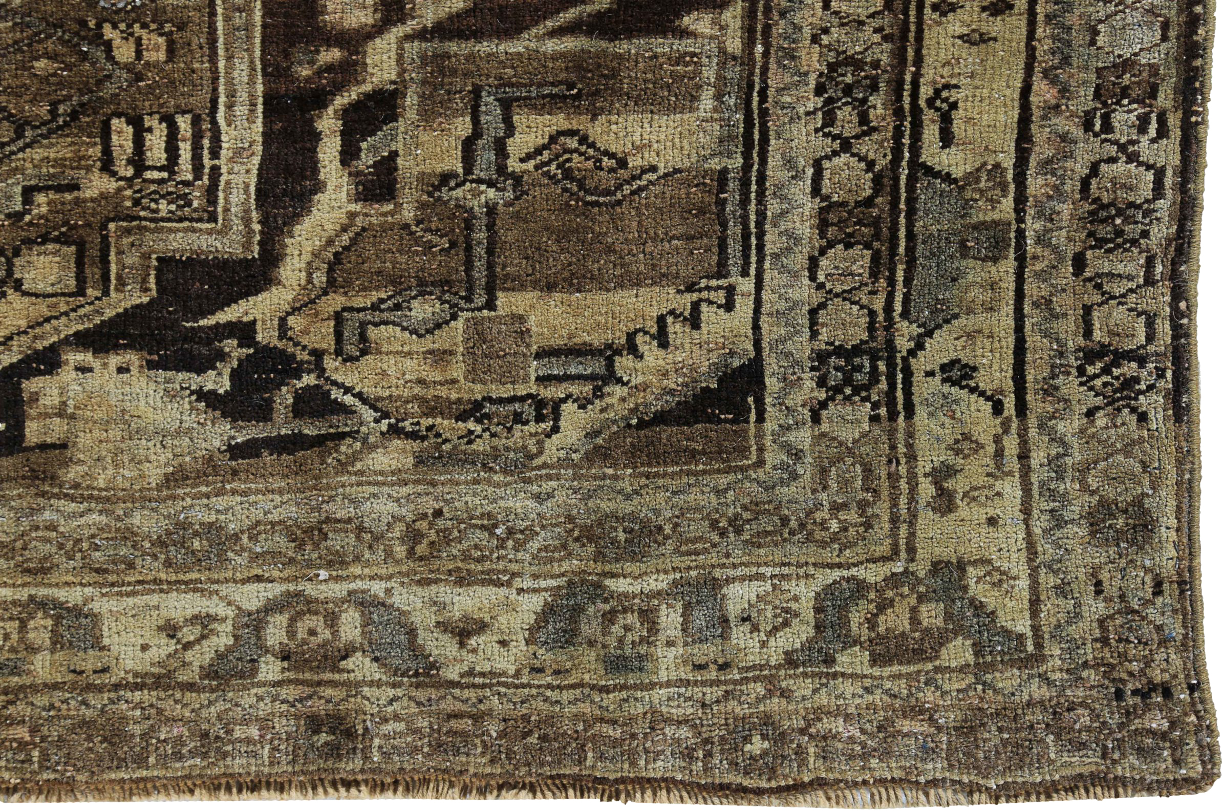 Thumbnail 2 for Antique Persian Bijar Transitional Rug 89650