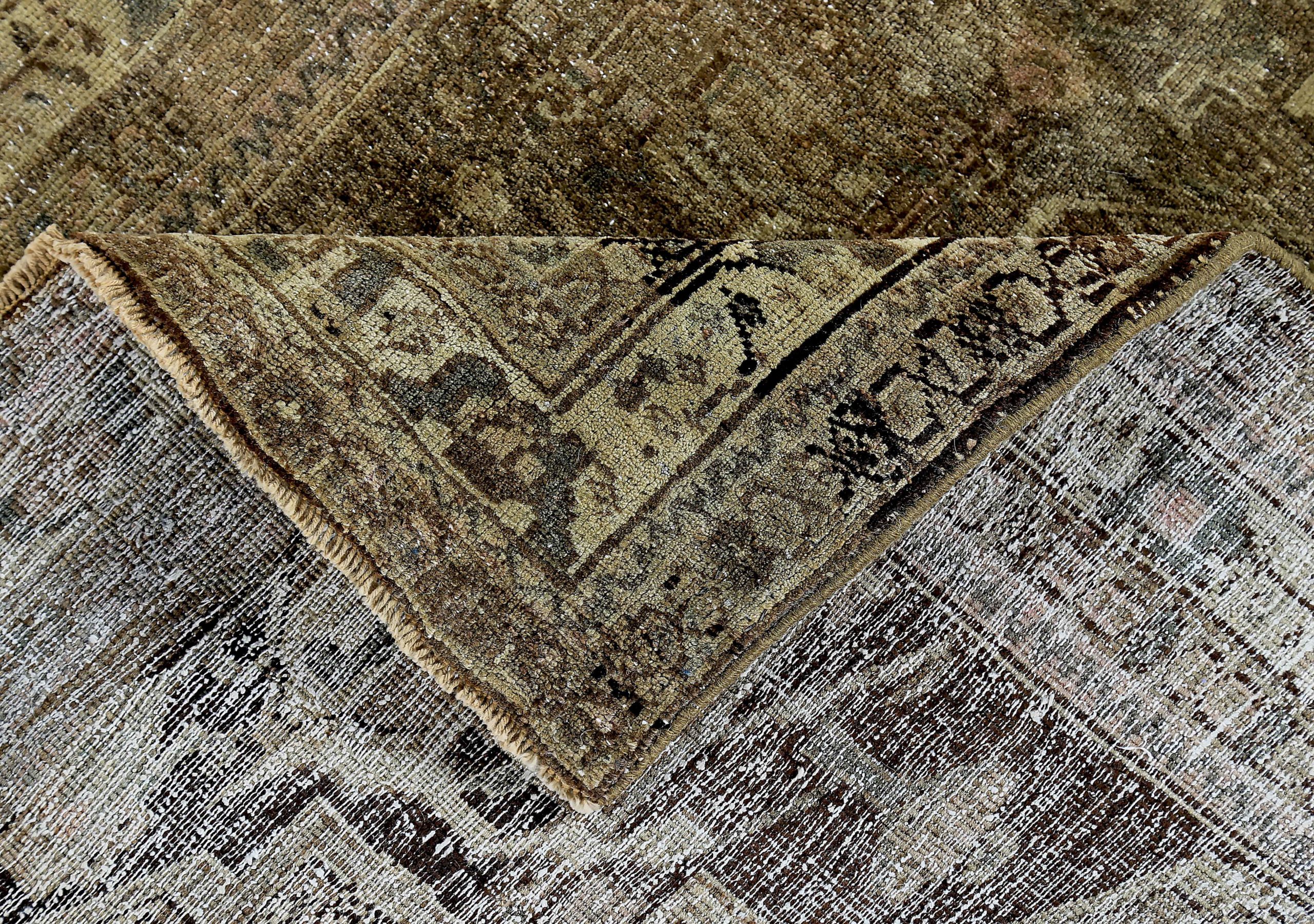 Thumbnail 5 for Antique Persian Bijar Transitional Rug 89650