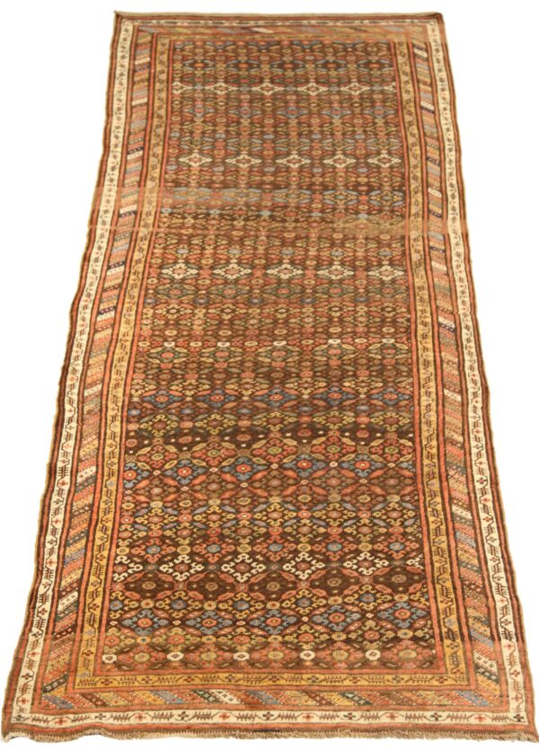 Thumbnail 13 for Antique Persian Bijar Transitional Rug 72673