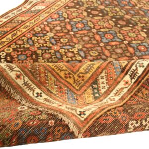 Thumbnail 15 for Antique Persian Bijar Transitional Rug 72673
