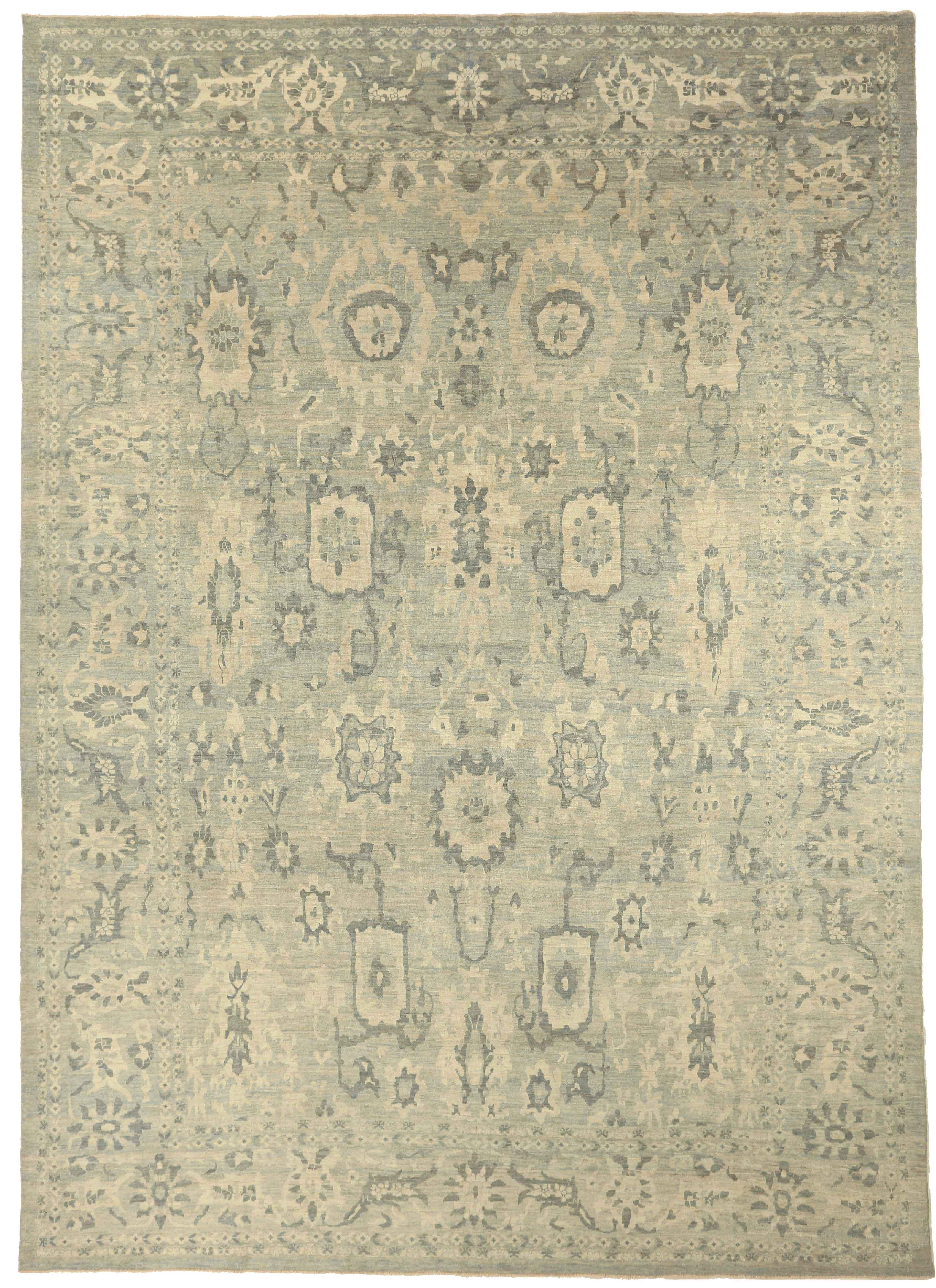 Thumbnail 3 for Persian Sultanabad Transitional Rug 67767