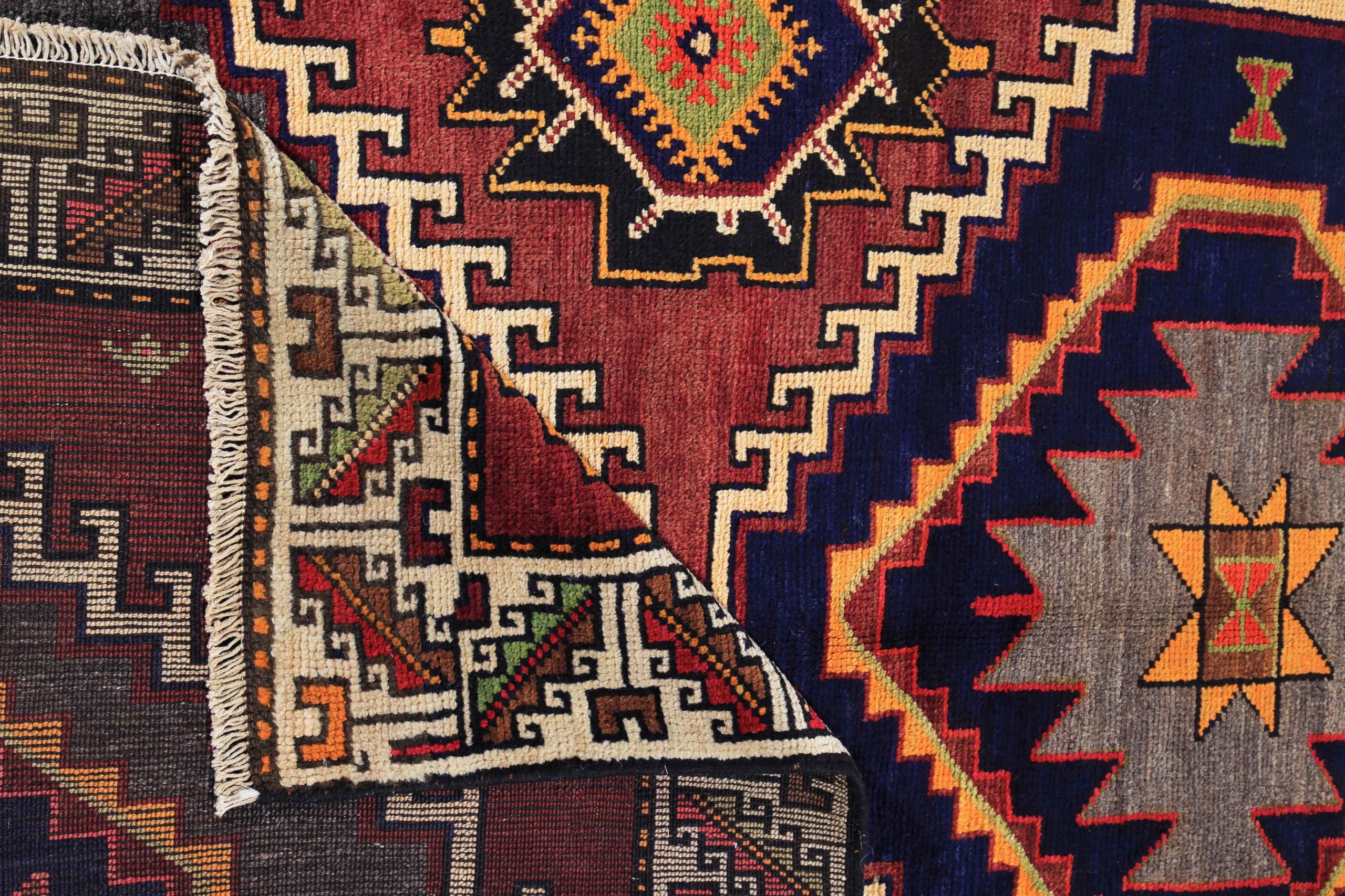 Thumbnail 5 for Antique Persian Azarbaijan Traditional Rug 89685