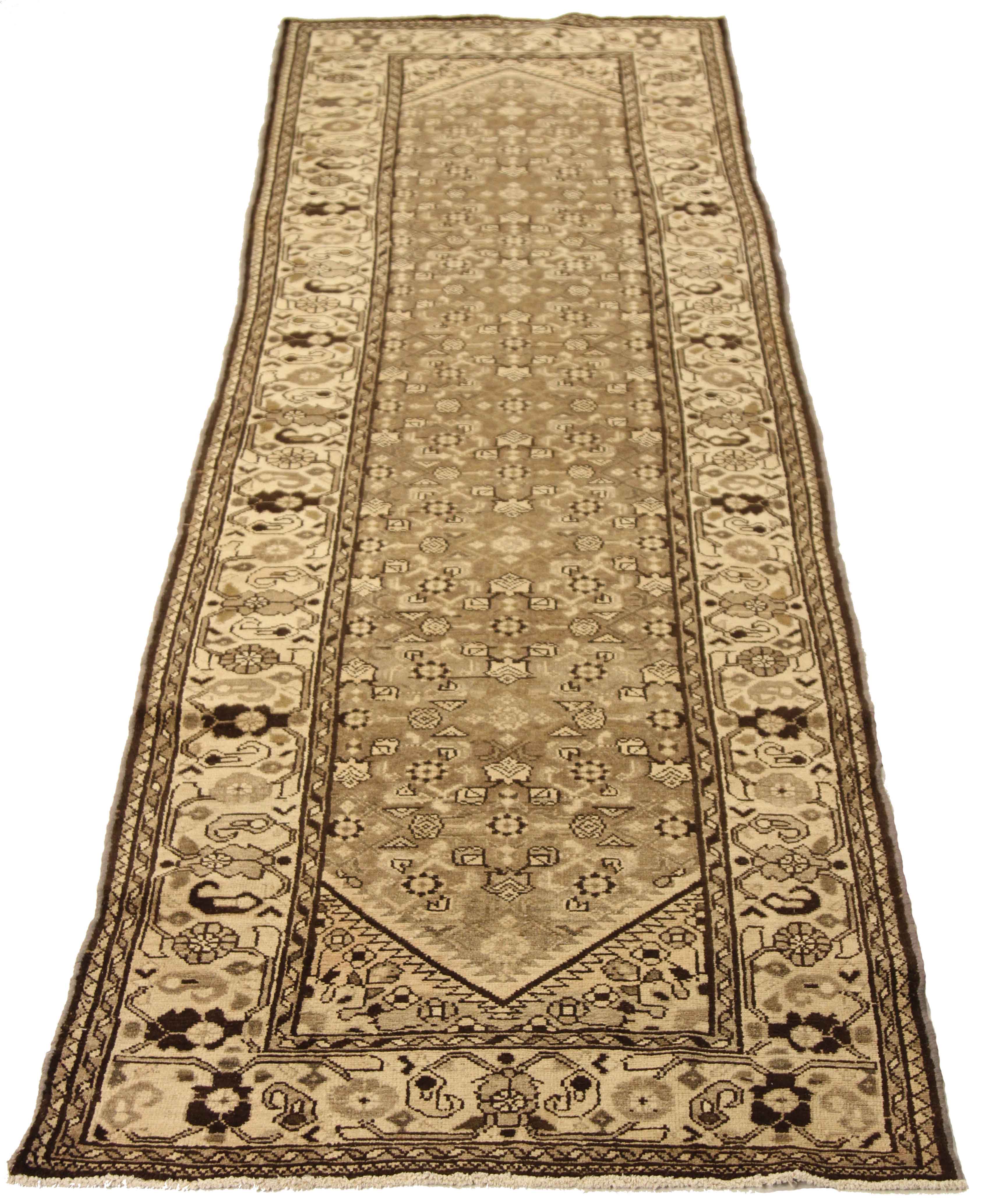 Thumbnail 7 for Antique Persian Malayer Transitional Rug 12814