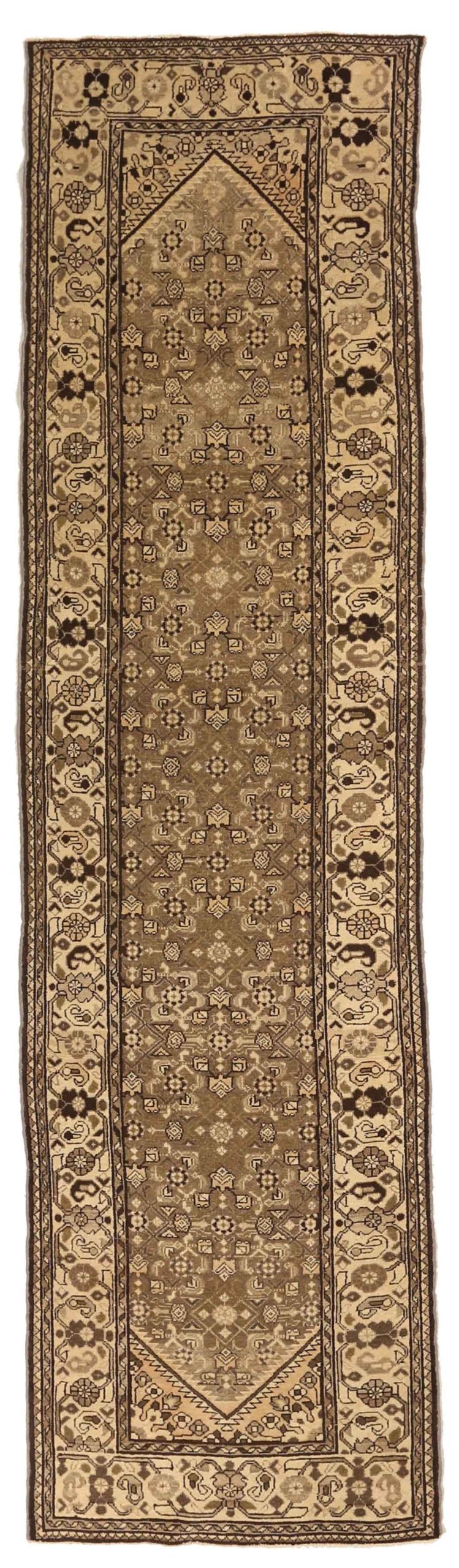 Thumbnail 14 for Antique Persian Malayer Transitional Rug 12814