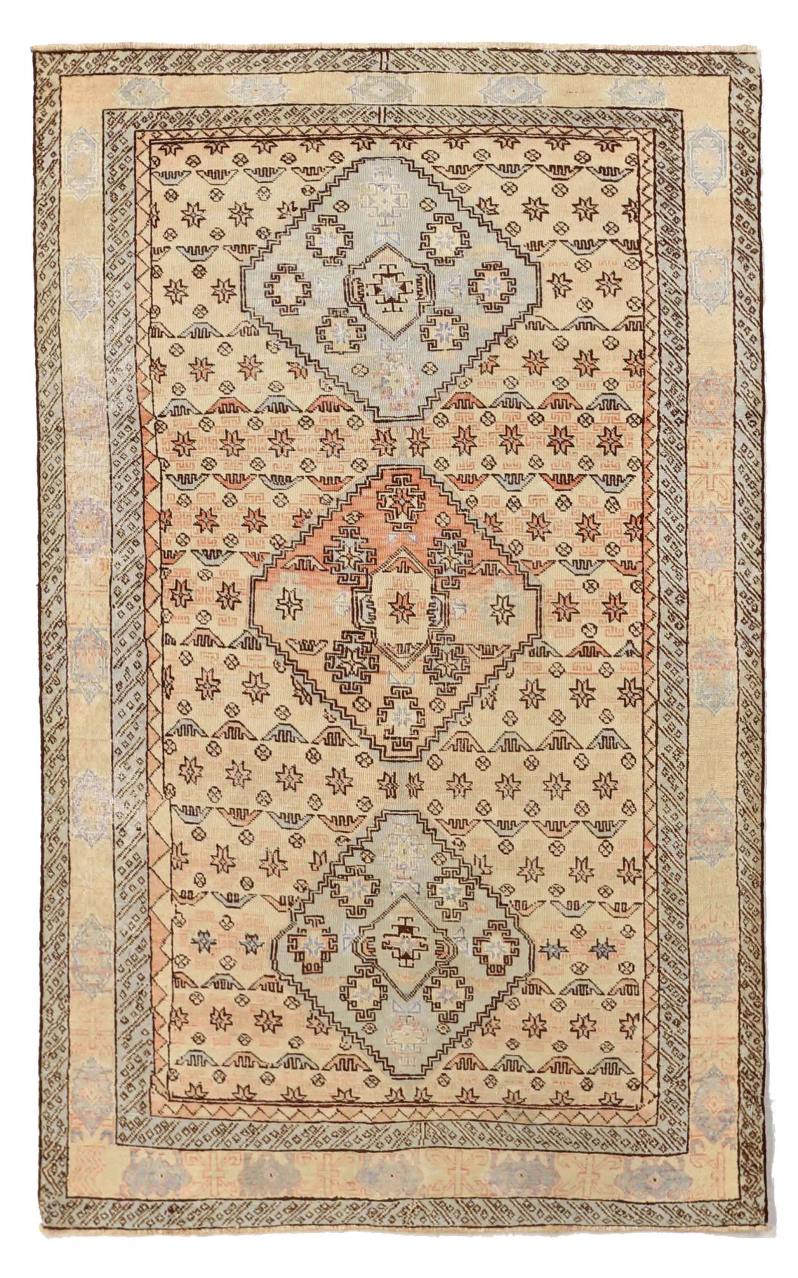 Thumbnail 3 for Antique Persian Ardebil Transitional Rug 67872