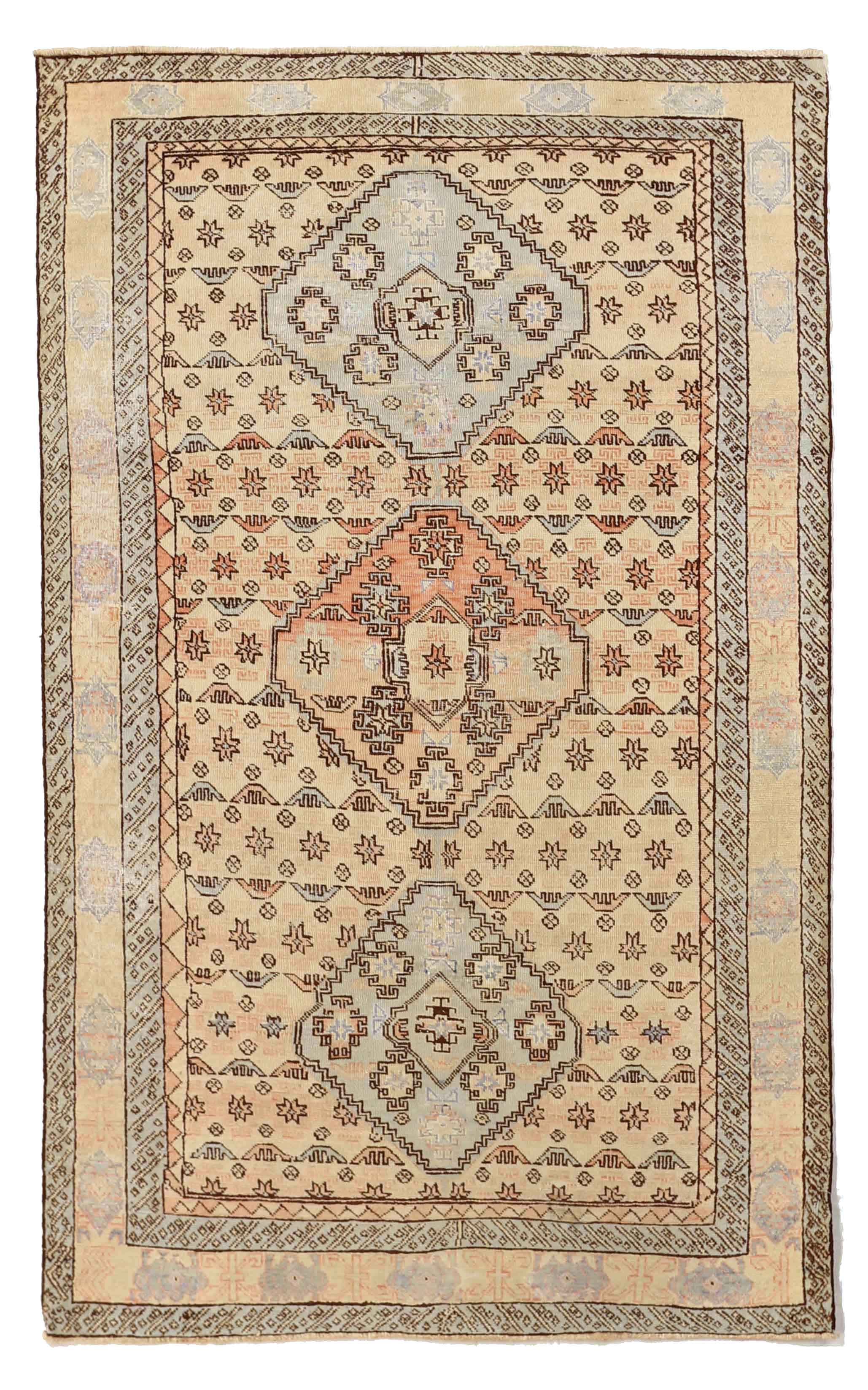 Thumbnail 15 for Antique Persian Ardebil Transitional Rug 67872