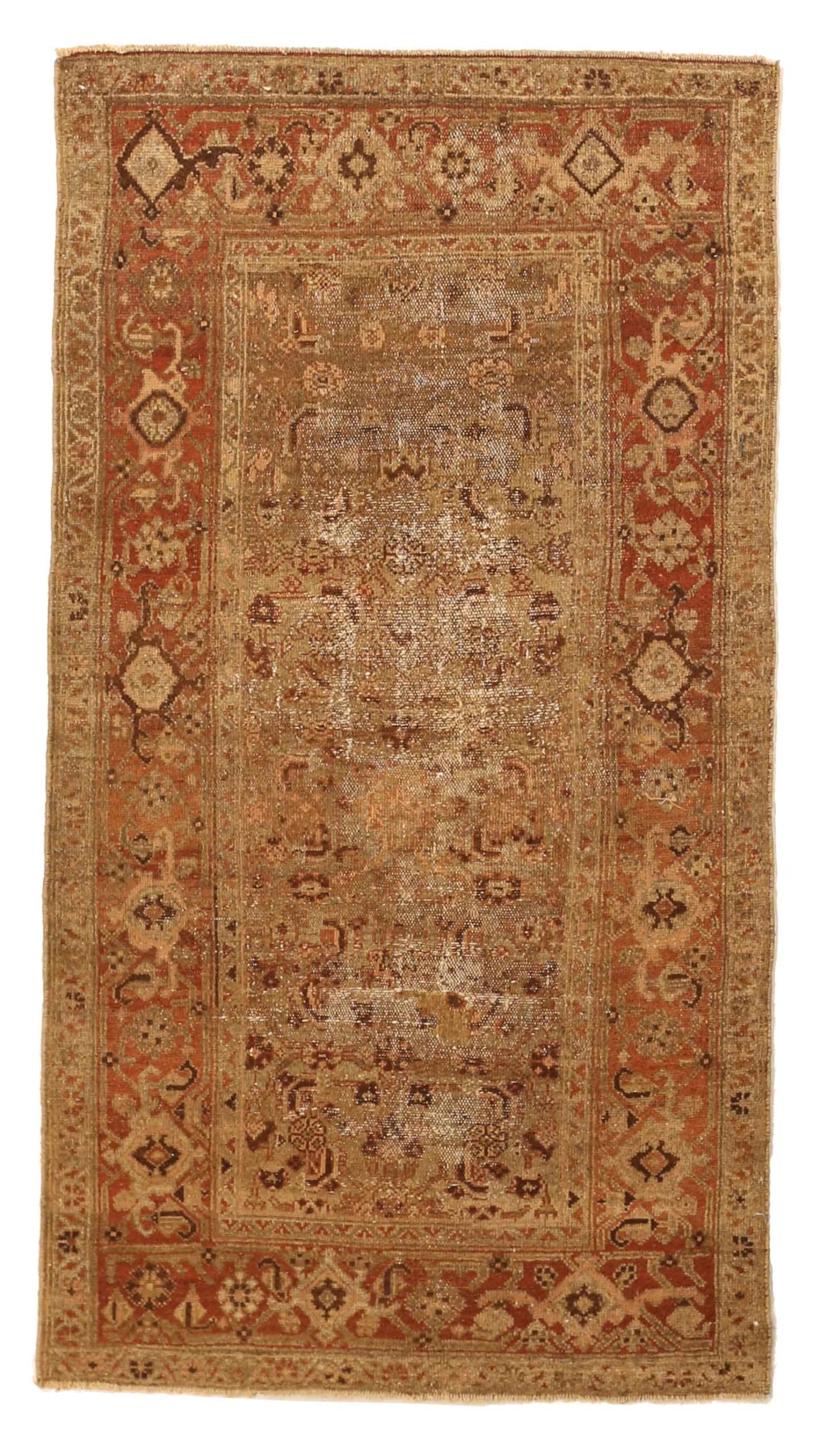 Thumbnail 7 for Antique Persian Zanjan Transitional Rug 67873