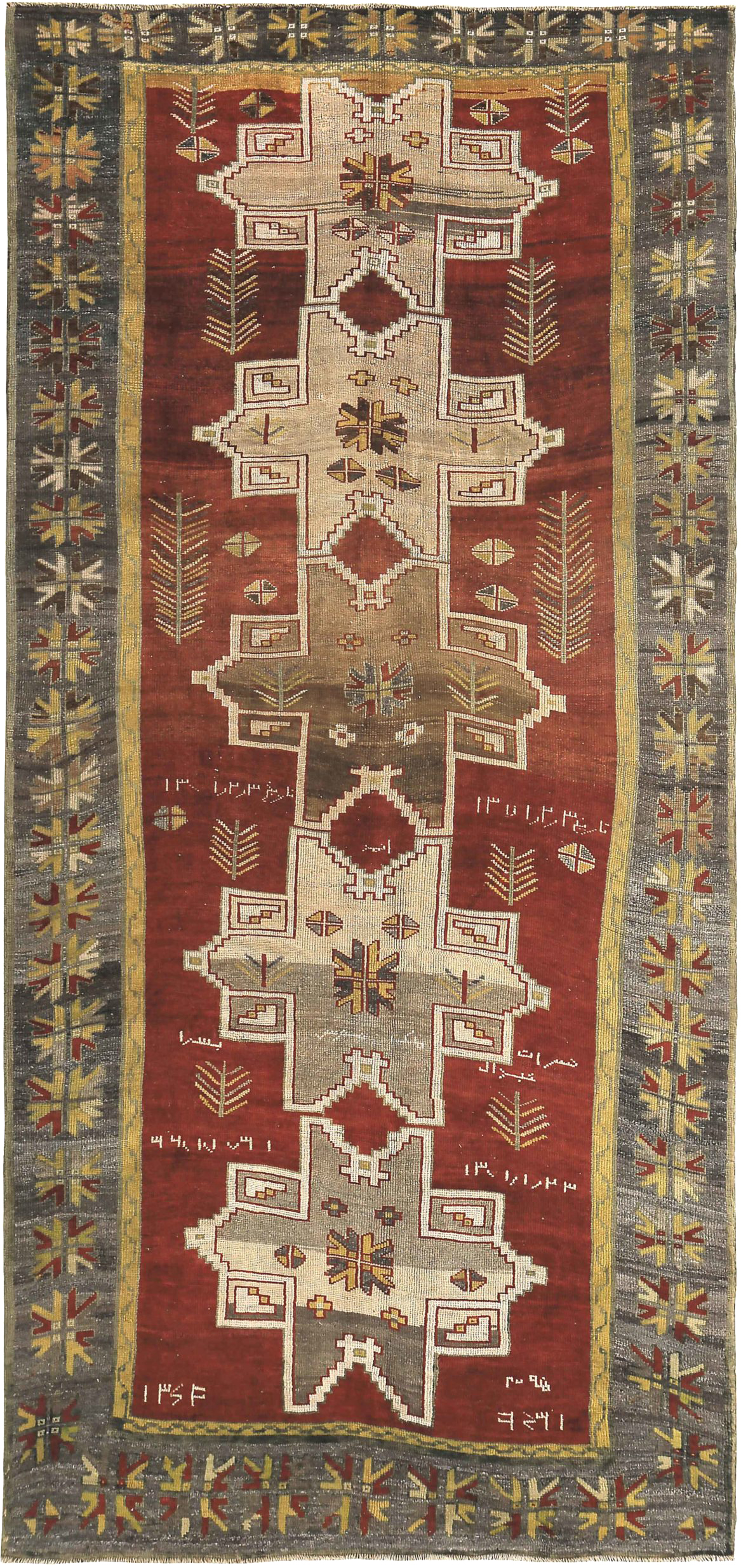 Thumbnail 4 for Antique Persian Azarbaijan Traditional Rug 89659