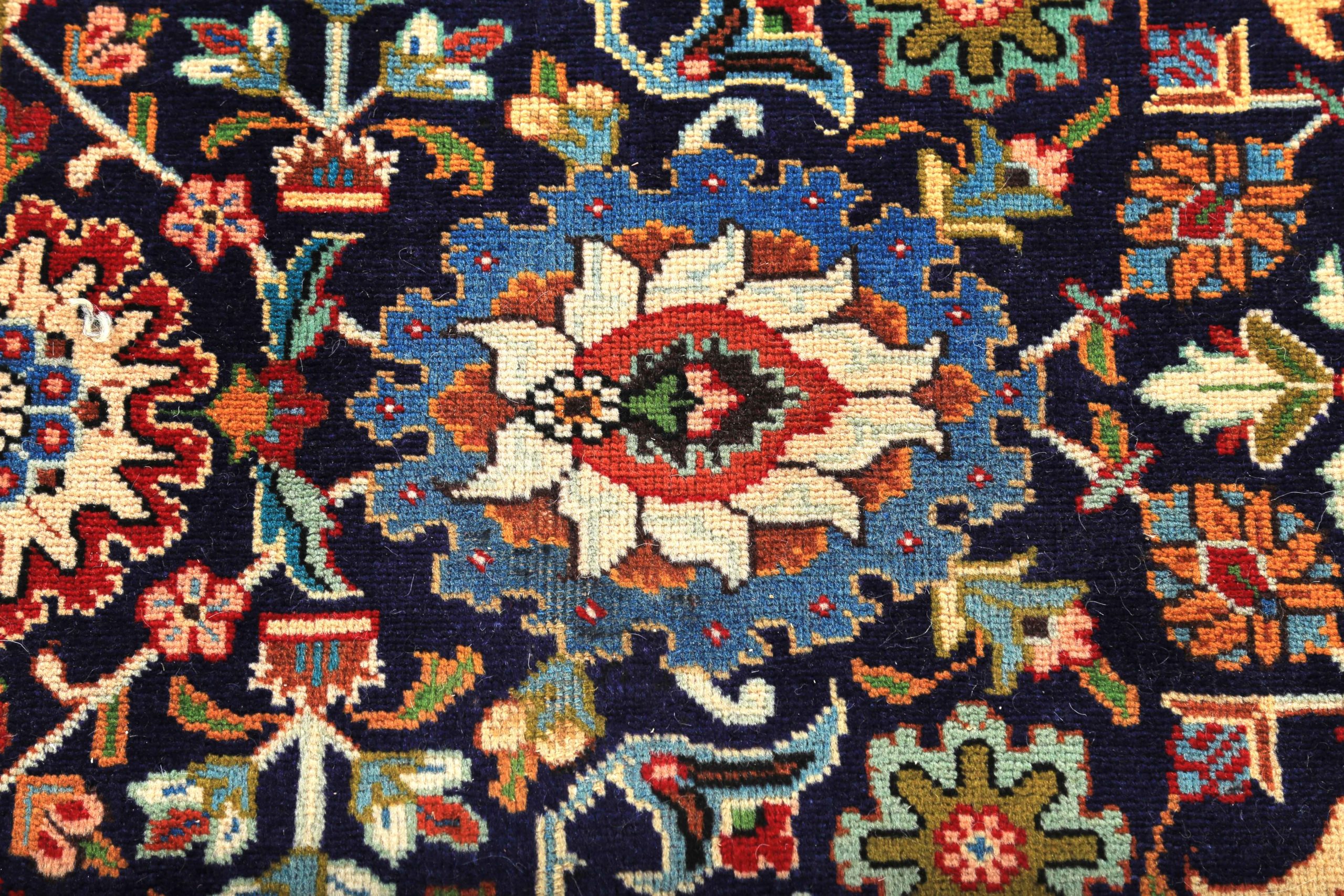 Thumbnail 5 for Antique Persian Tabriz Traditional Rug 89668