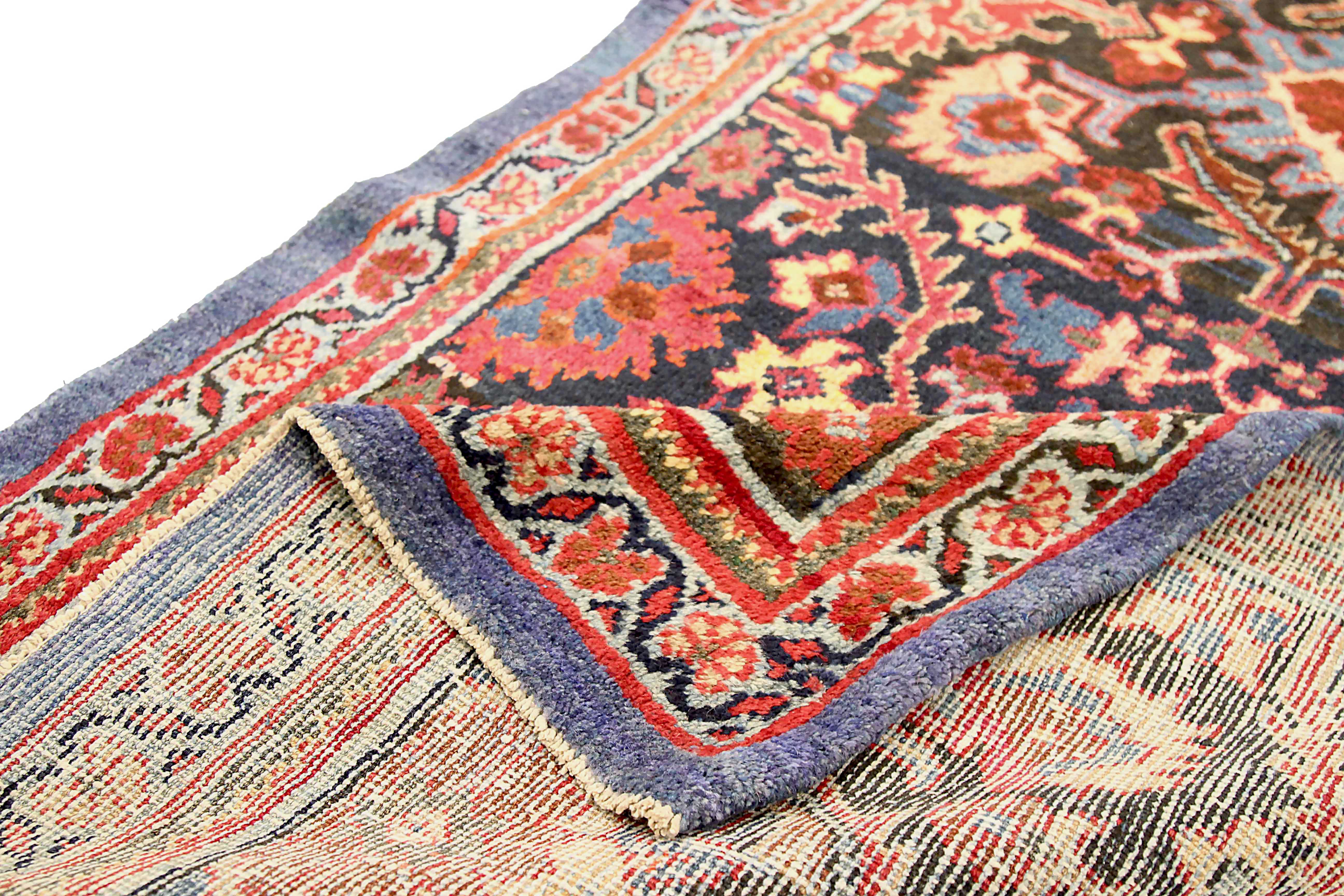 Thumbnail 2 for Antique Persian Sultanabad Transitional Rug 72638