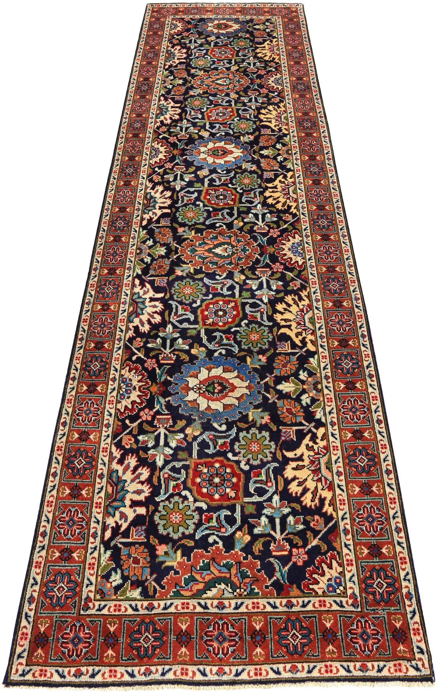 Thumbnail 3 for Antique Persian Tabriz Traditional Rug 89668