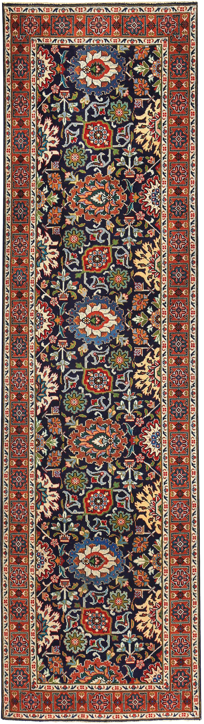 Thumbnail 4 for Antique Persian Tabriz Traditional Rug 89668