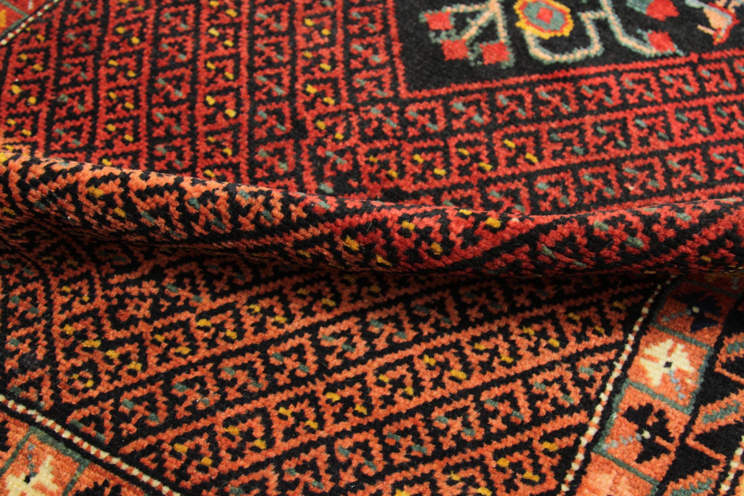 Thumbnail 8 for Antique Persian Bakhtiar Transitional Rug 72662