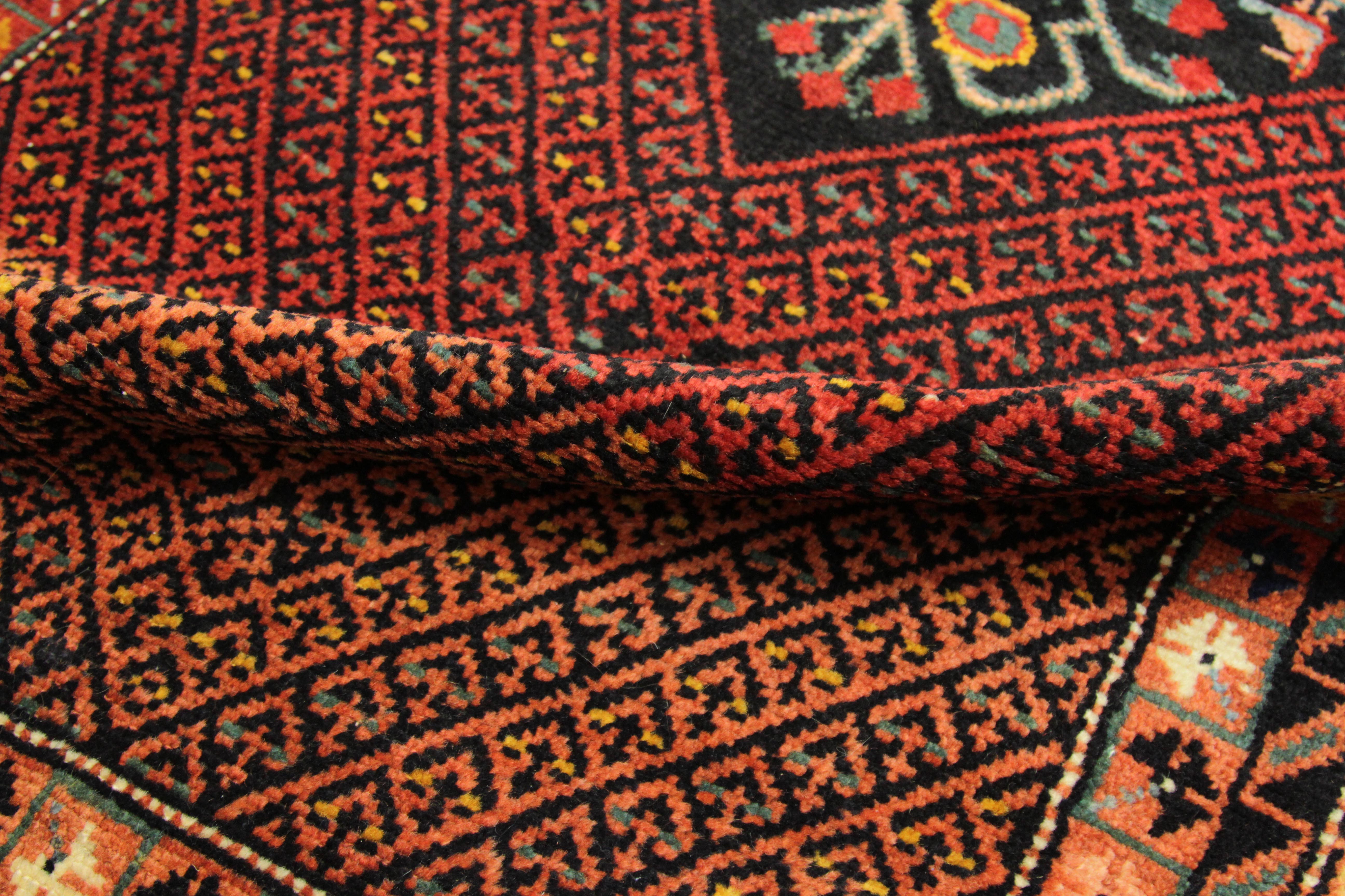 Thumbnail 3 for Antique Persian Bakhtiar Transitional Rug 72662