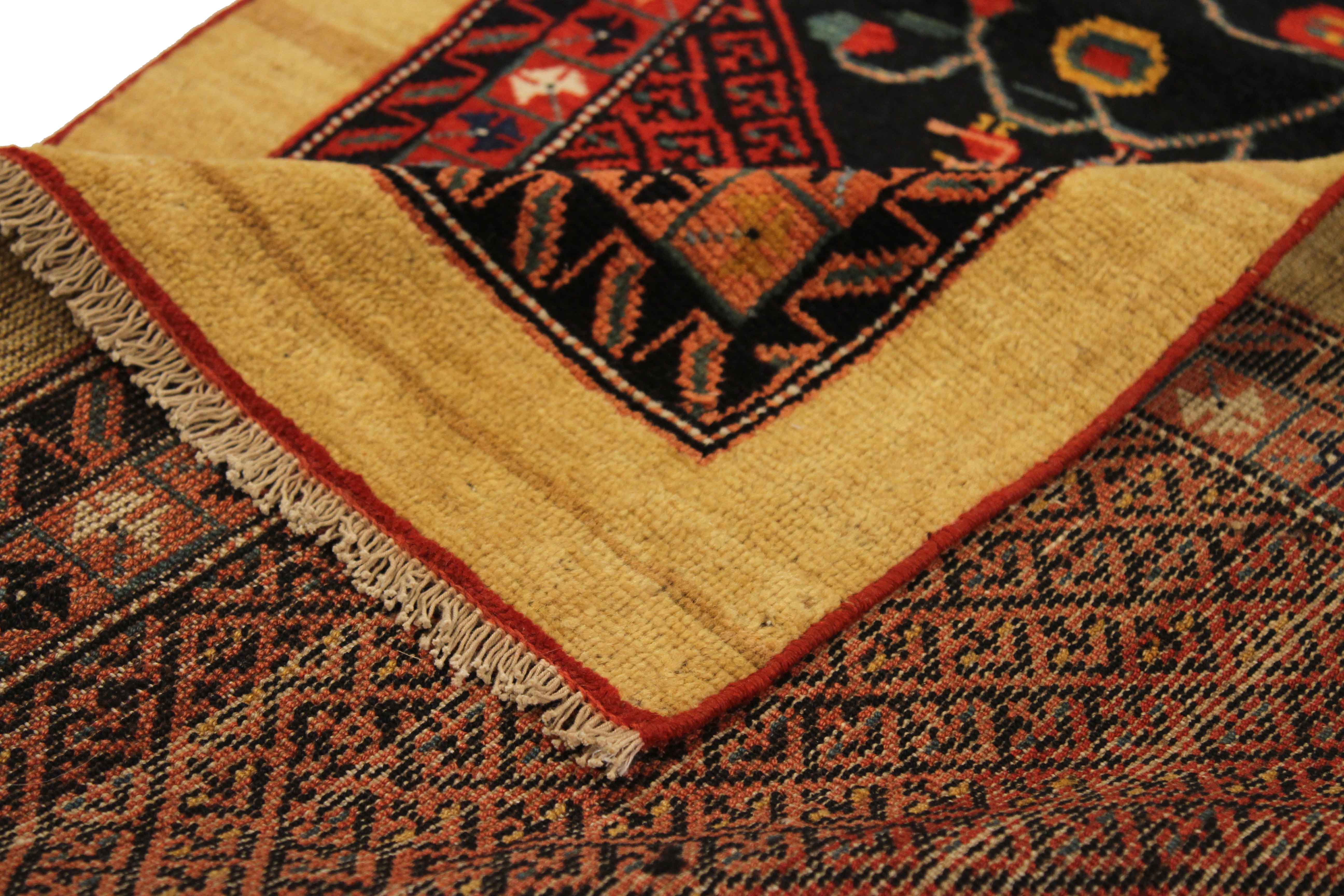 Thumbnail 7 for Antique Persian Bakhtiar Transitional Rug 72662