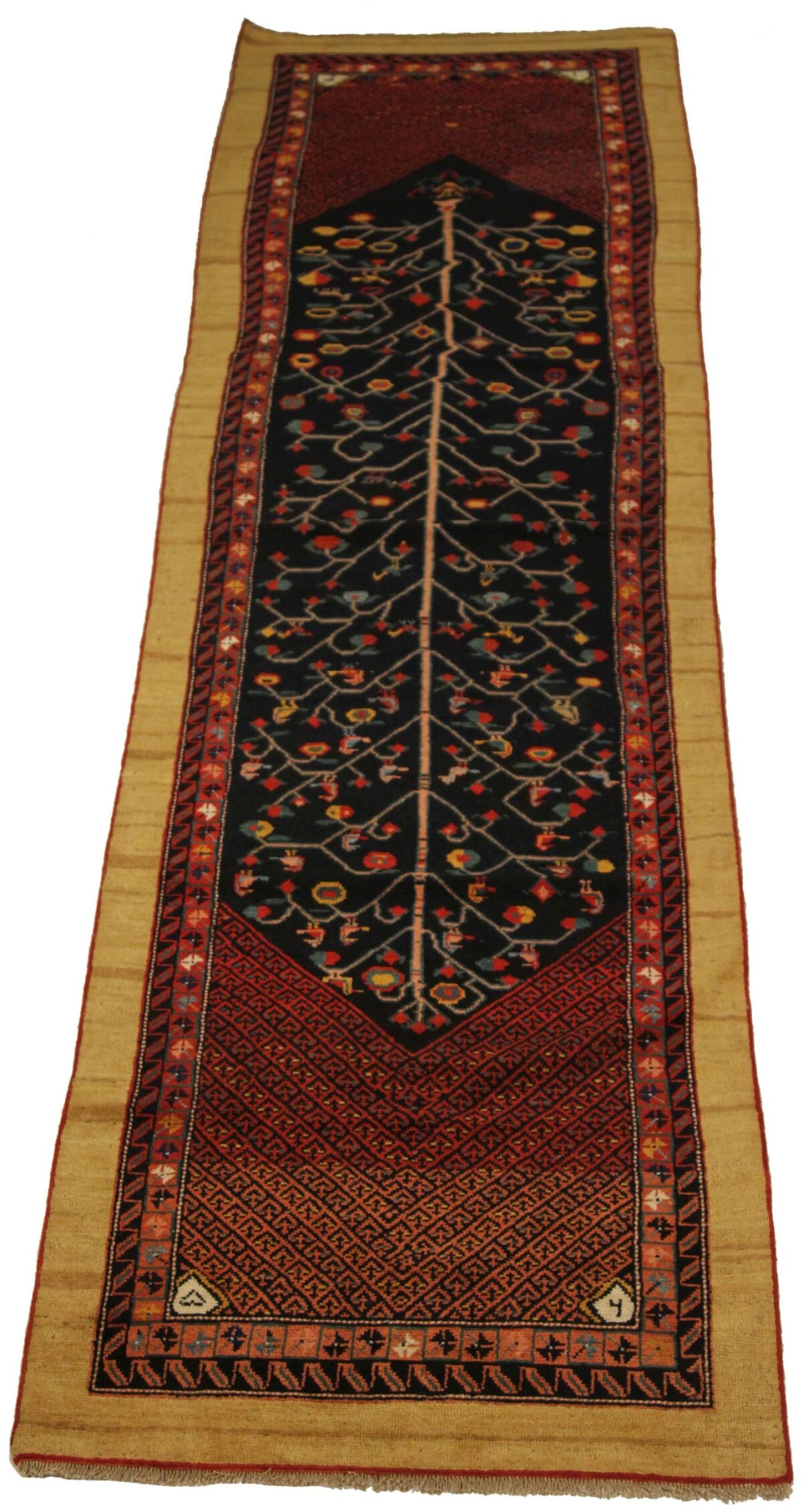 Thumbnail 15 for Antique Persian Bakhtiar Transitional Rug 72662