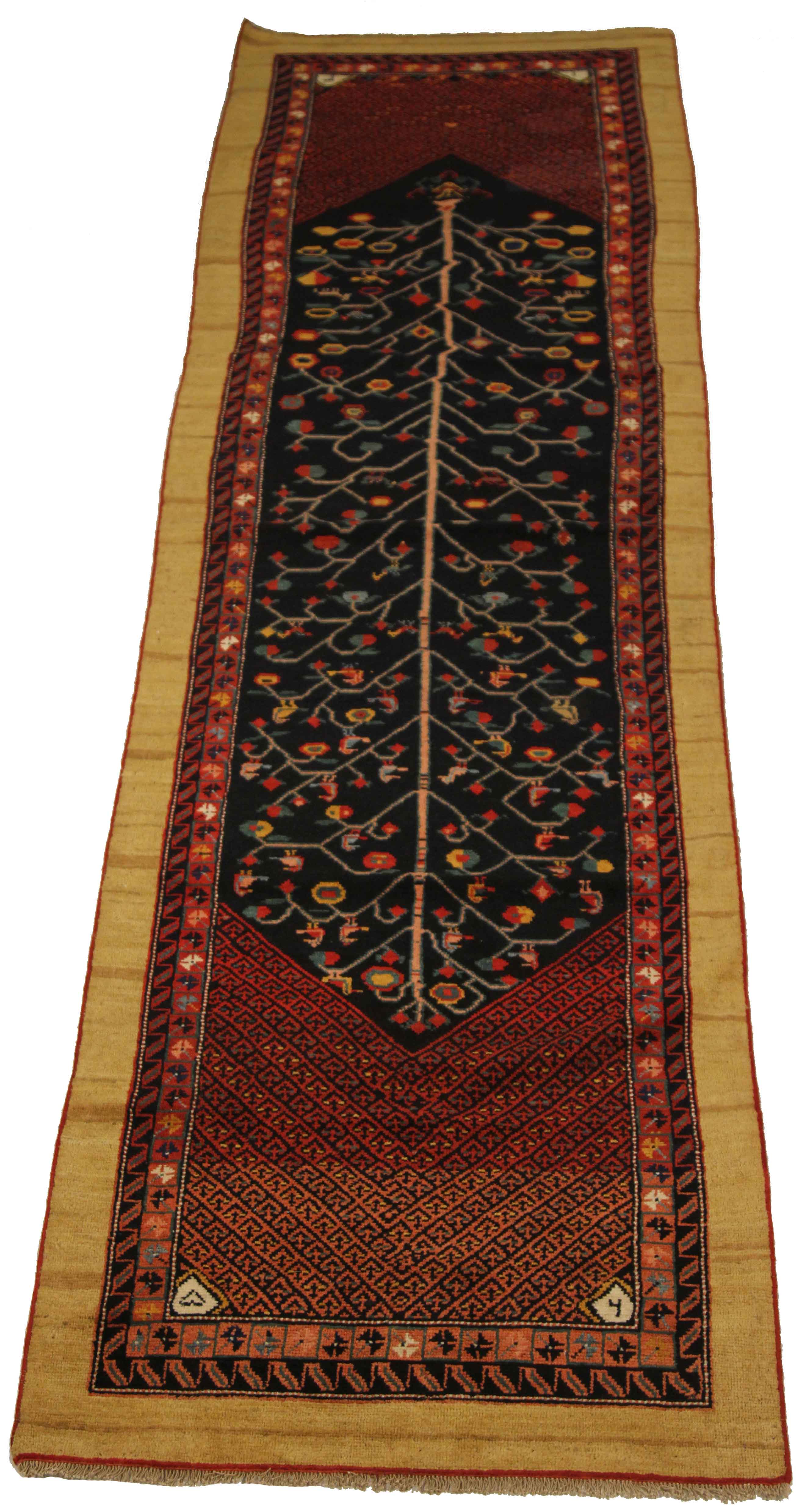 Thumbnail 10 for Antique Persian Bakhtiar Transitional Rug 72662