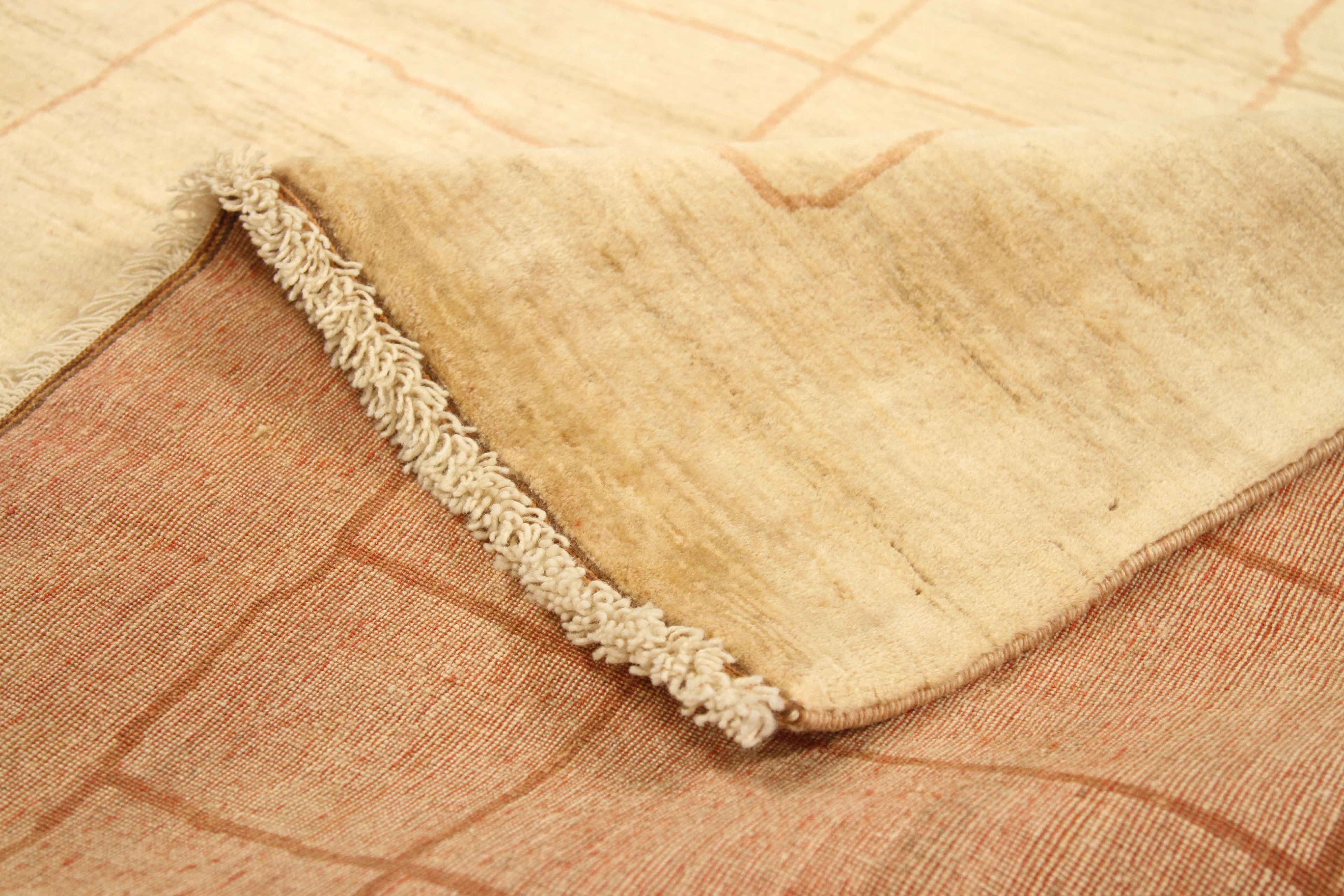 Thumbnail 2 for Persian Gabbeh Transitional Rug 72666