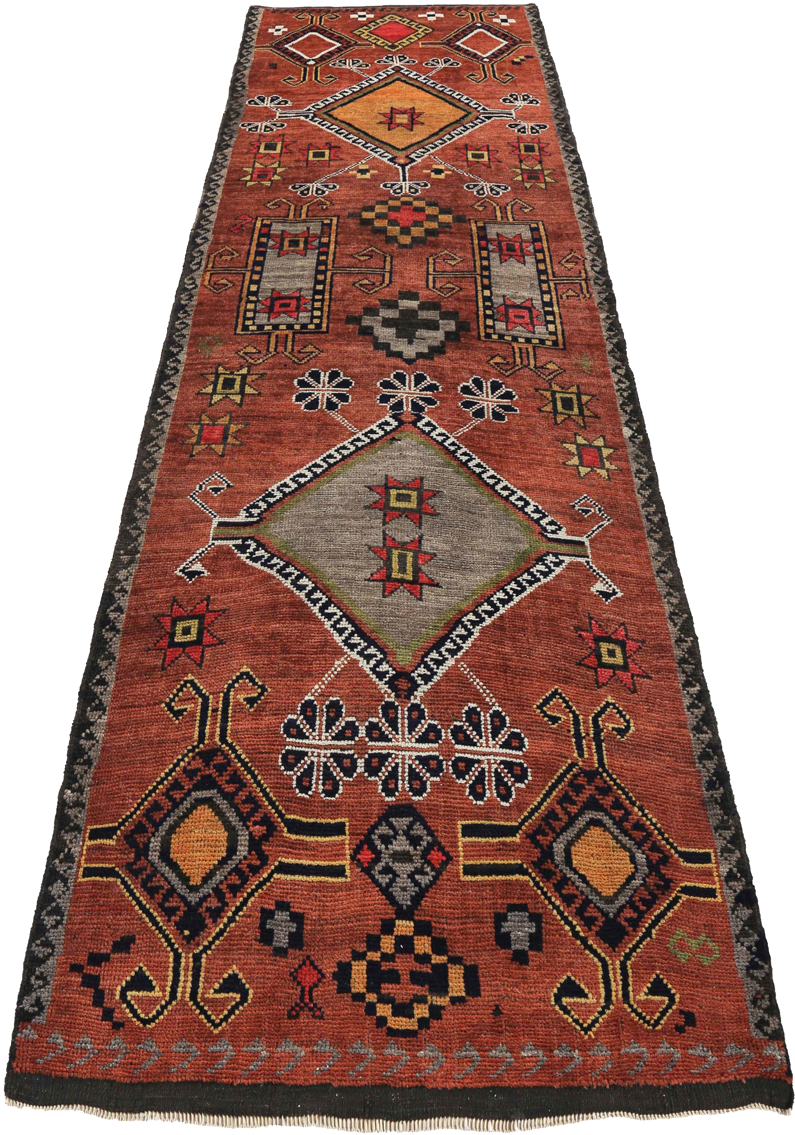 Thumbnail 5 for Antique Persian Azarbaijan Traditional Rug 89661