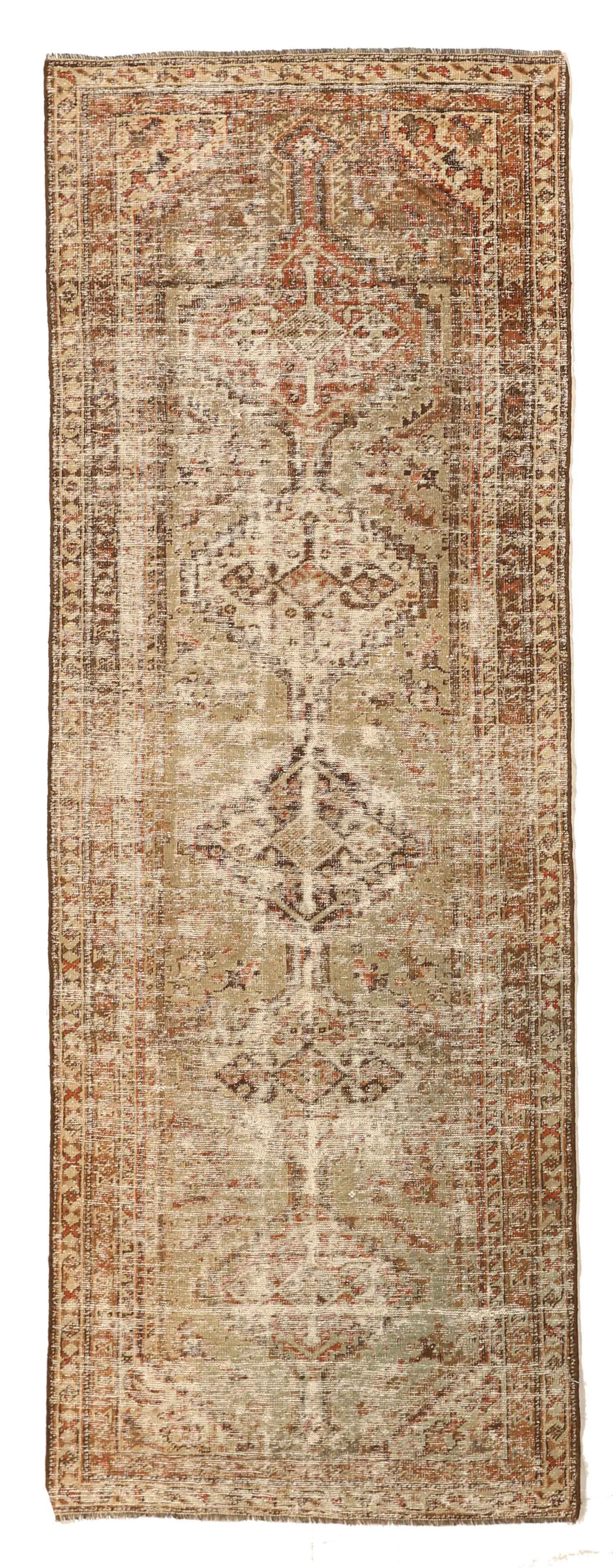 Thumbnail 11 for Antique Persian Hamadan Transitional Rug 67864
