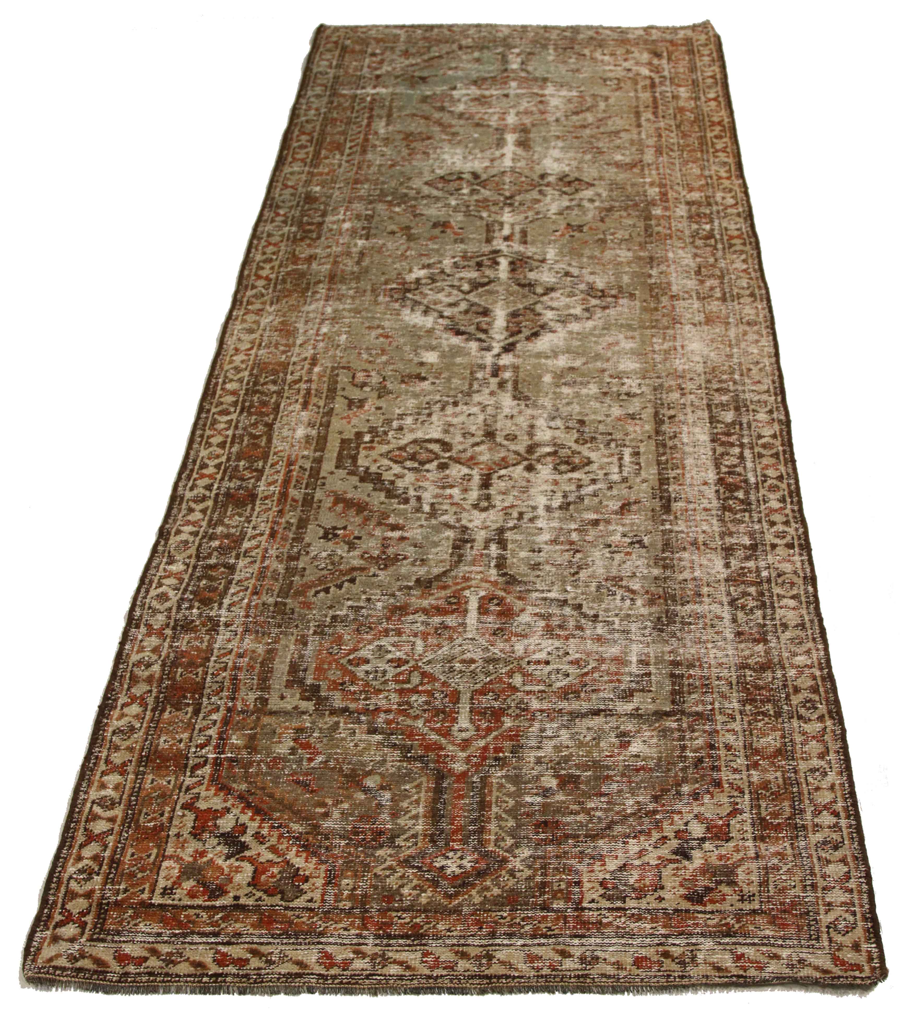 Thumbnail 7 for Antique Persian Hamadan Transitional Rug 67864