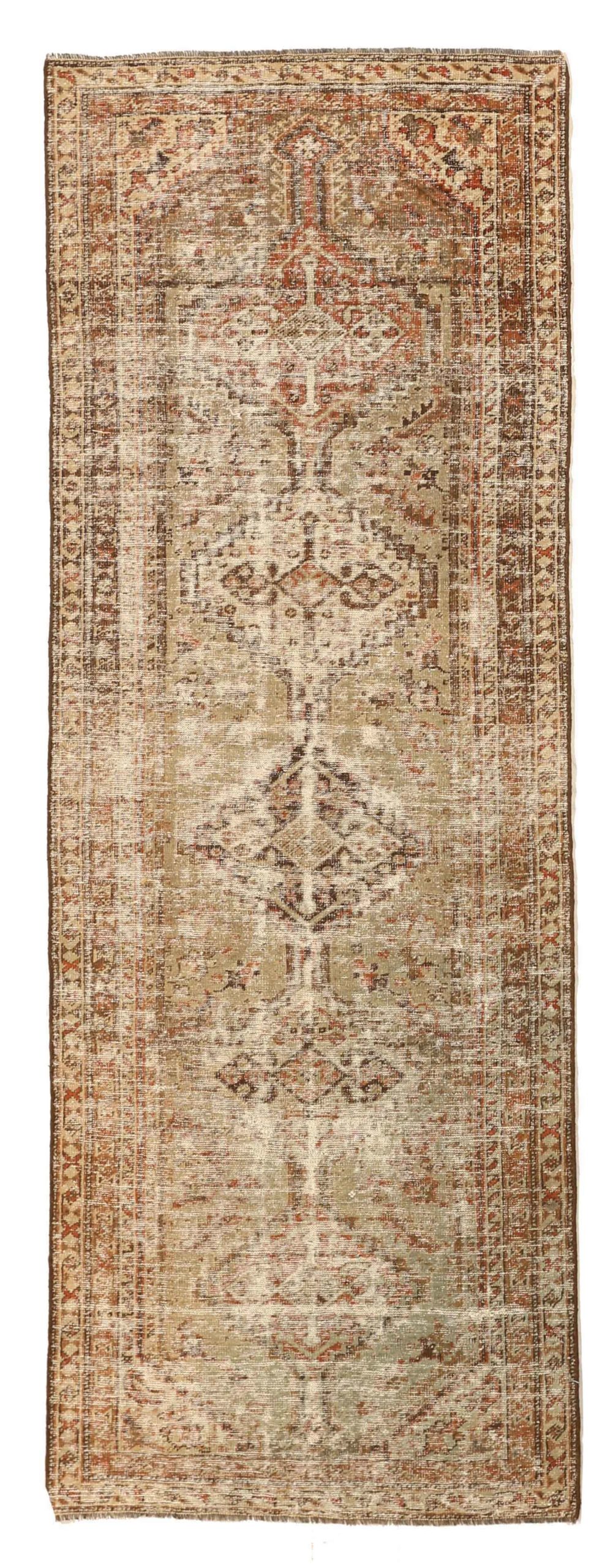 Thumbnail 14 for Antique Persian Hamadan Transitional Rug 67864