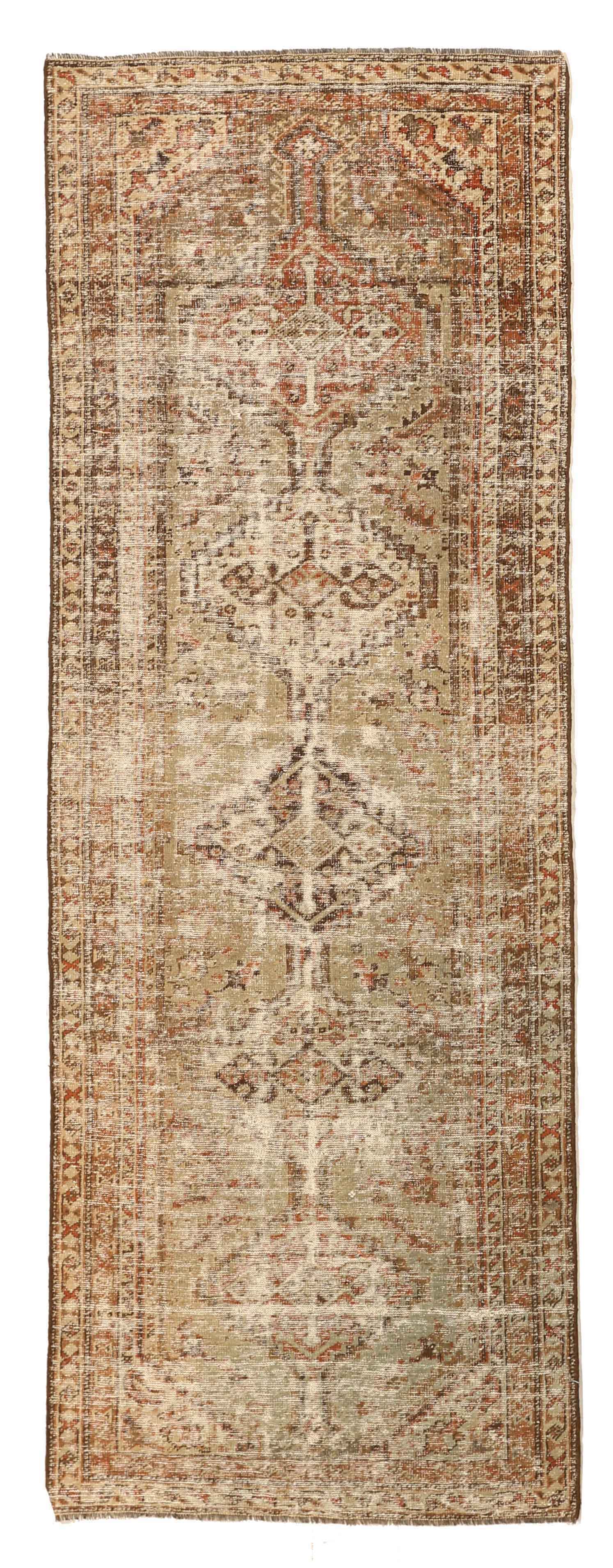 Thumbnail 12 for Antique Persian Hamadan Transitional Rug 67864