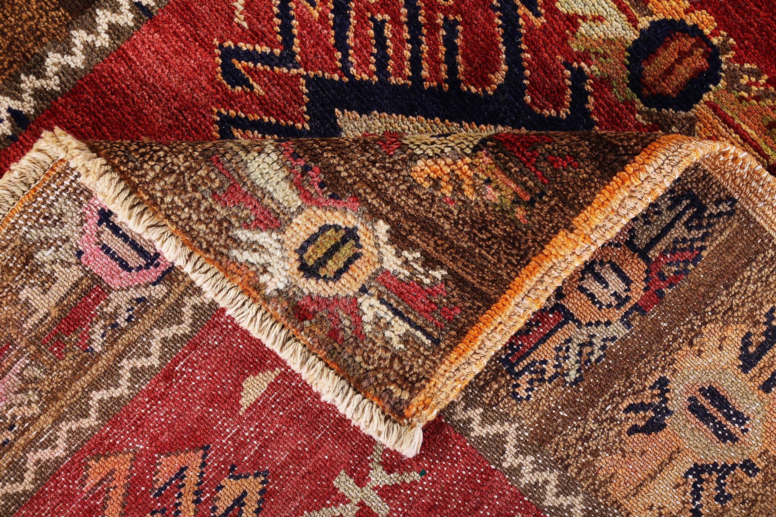 Thumbnail 5 for Antique Persian Azarbaijan Traditional Rug 89697