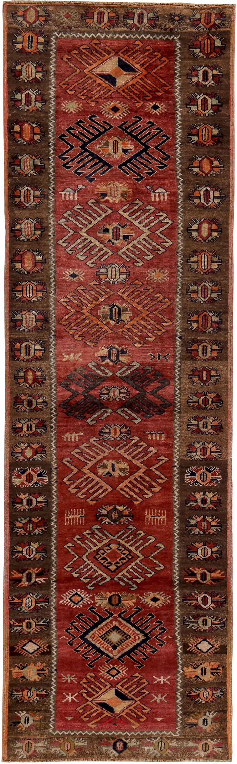 Thumbnail 4 for Antique Persian Azarbaijan Traditional Rug 89697