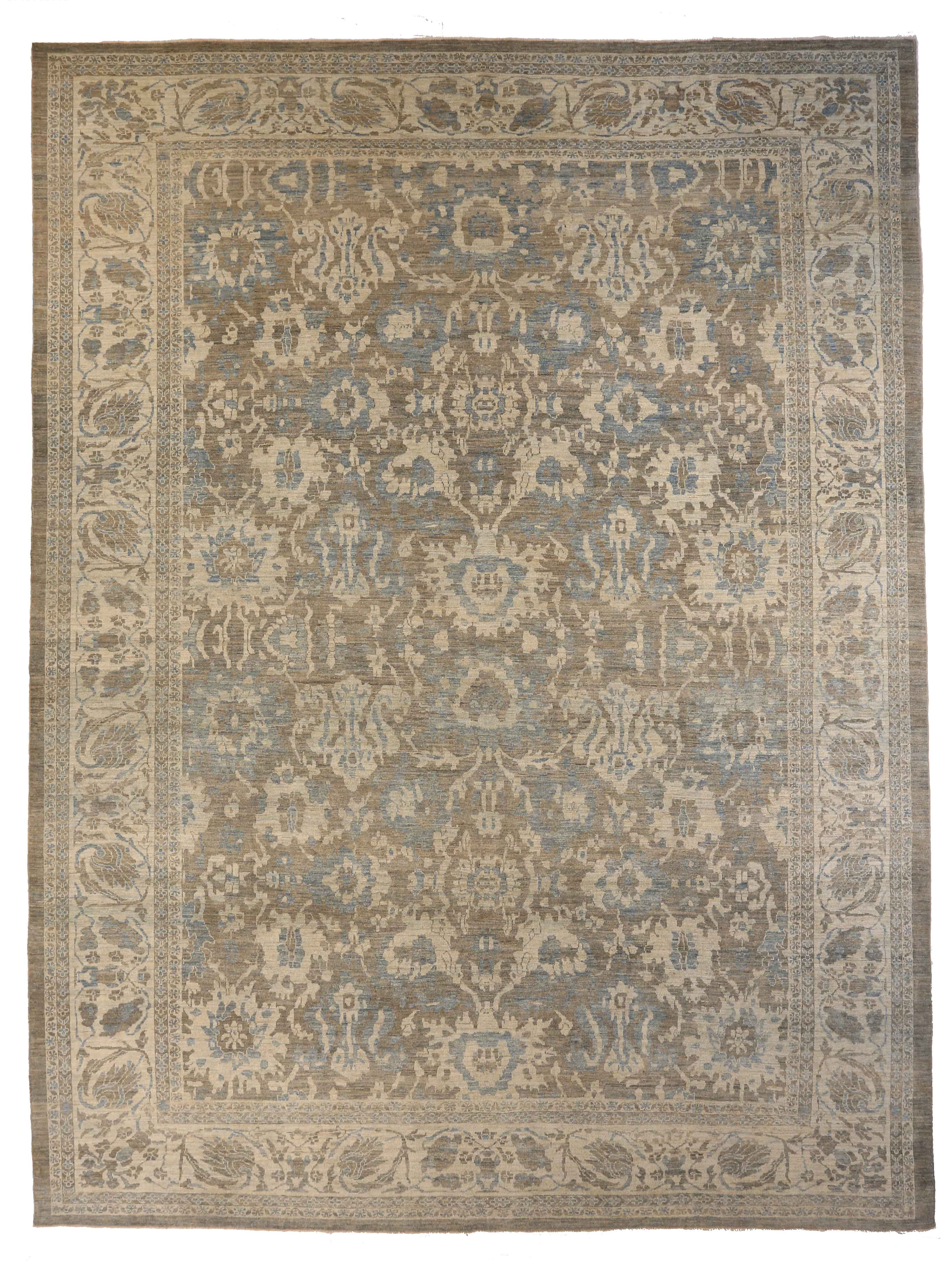 Thumbnail 3 for Persian Sultanabad Transitional Rug 67817