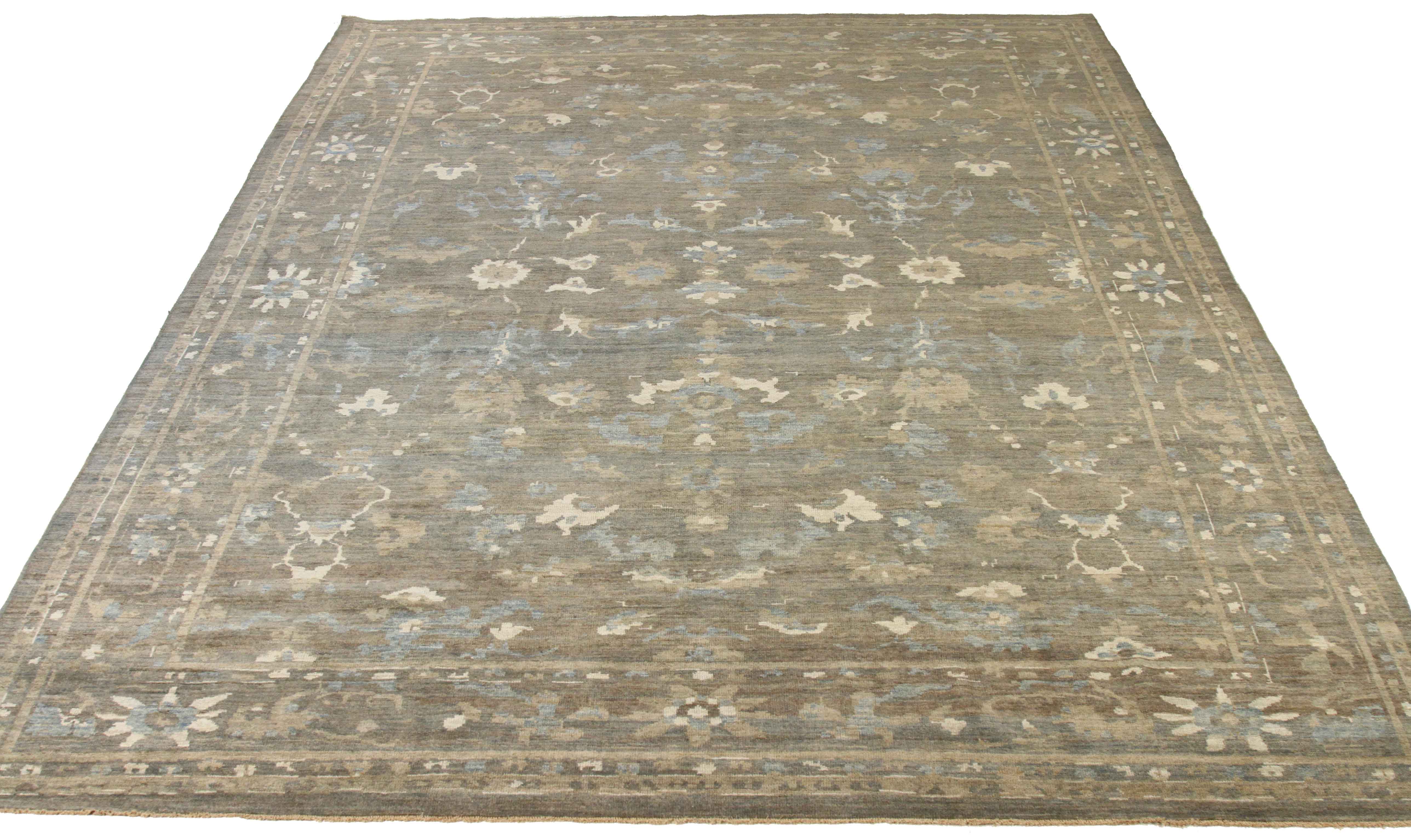 Thumbnail 14 for Persian Sultanabad Transitional Rug 67902