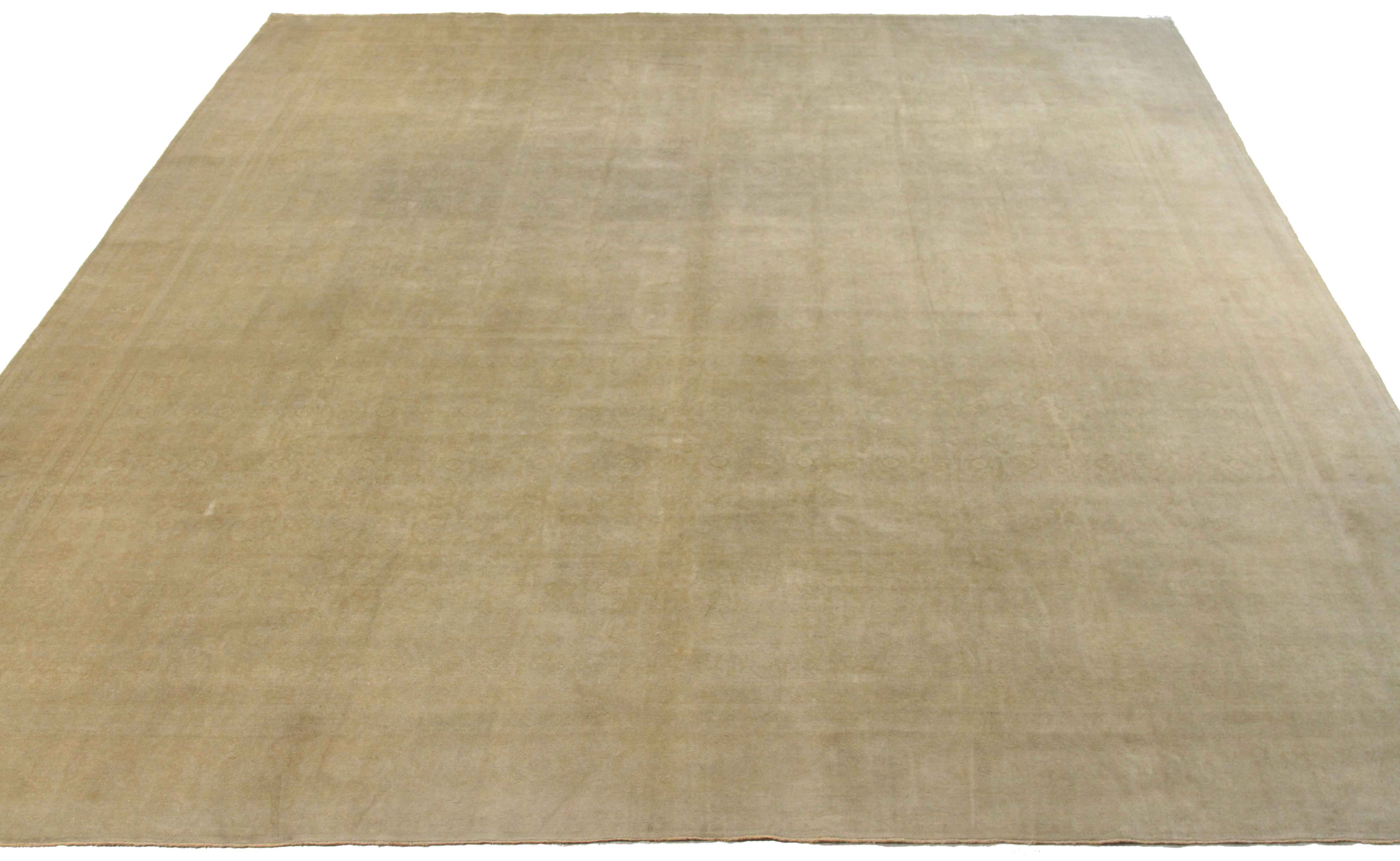 Thumbnail 15 for Antique Persian Tabriz Transitional Rug 67875