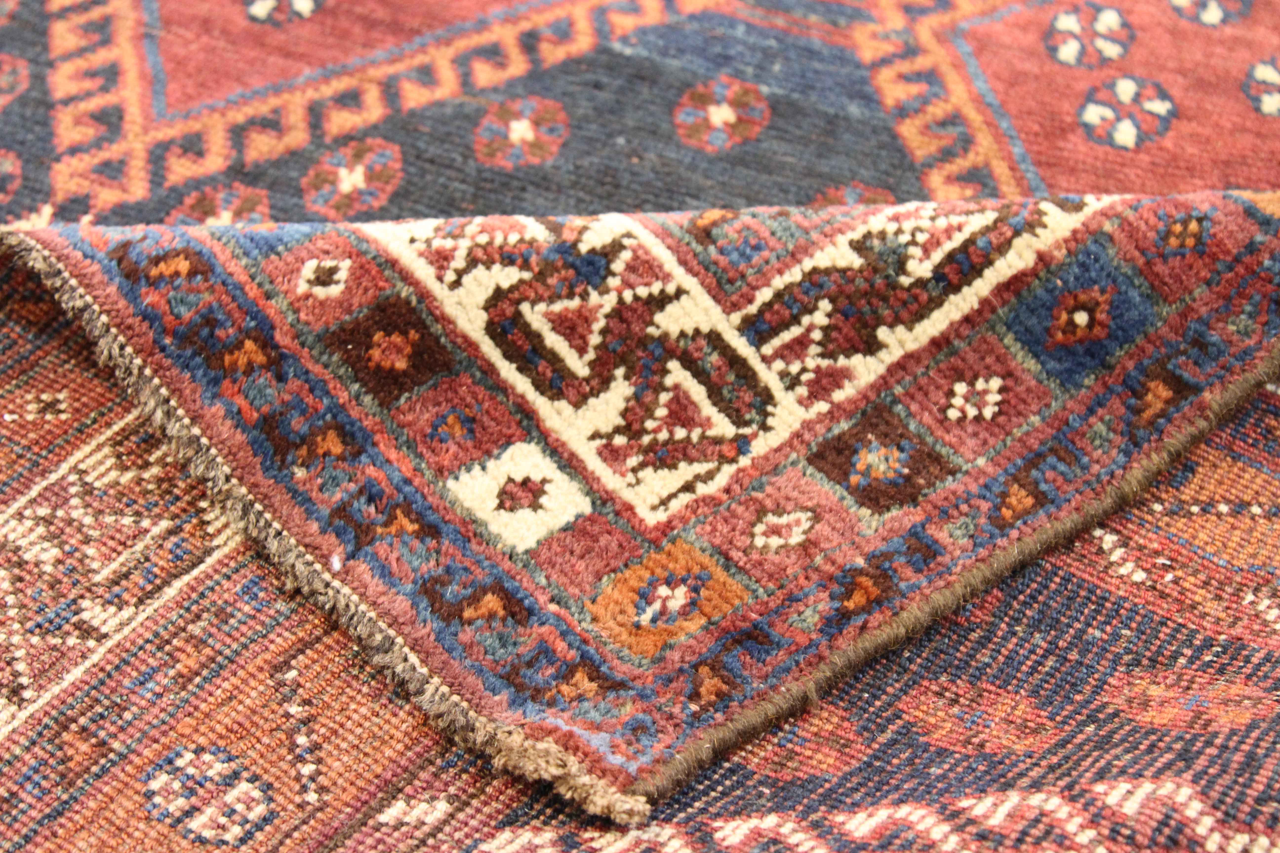 Thumbnail 3 for Antique Persian Shiraz Traditional Rug 67867
