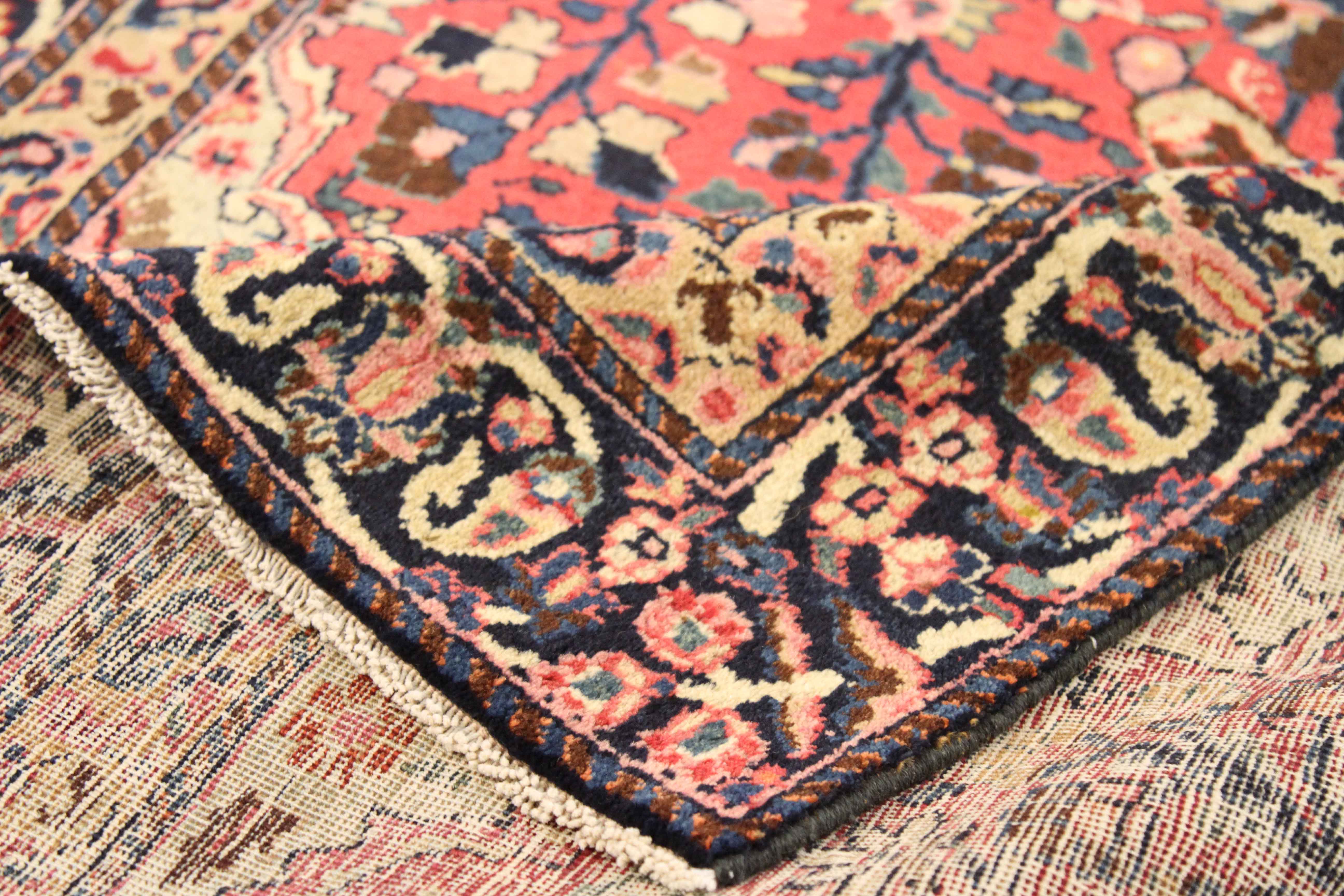 Thumbnail 6 for Antique Persian Mashad Traditional Rug 67869