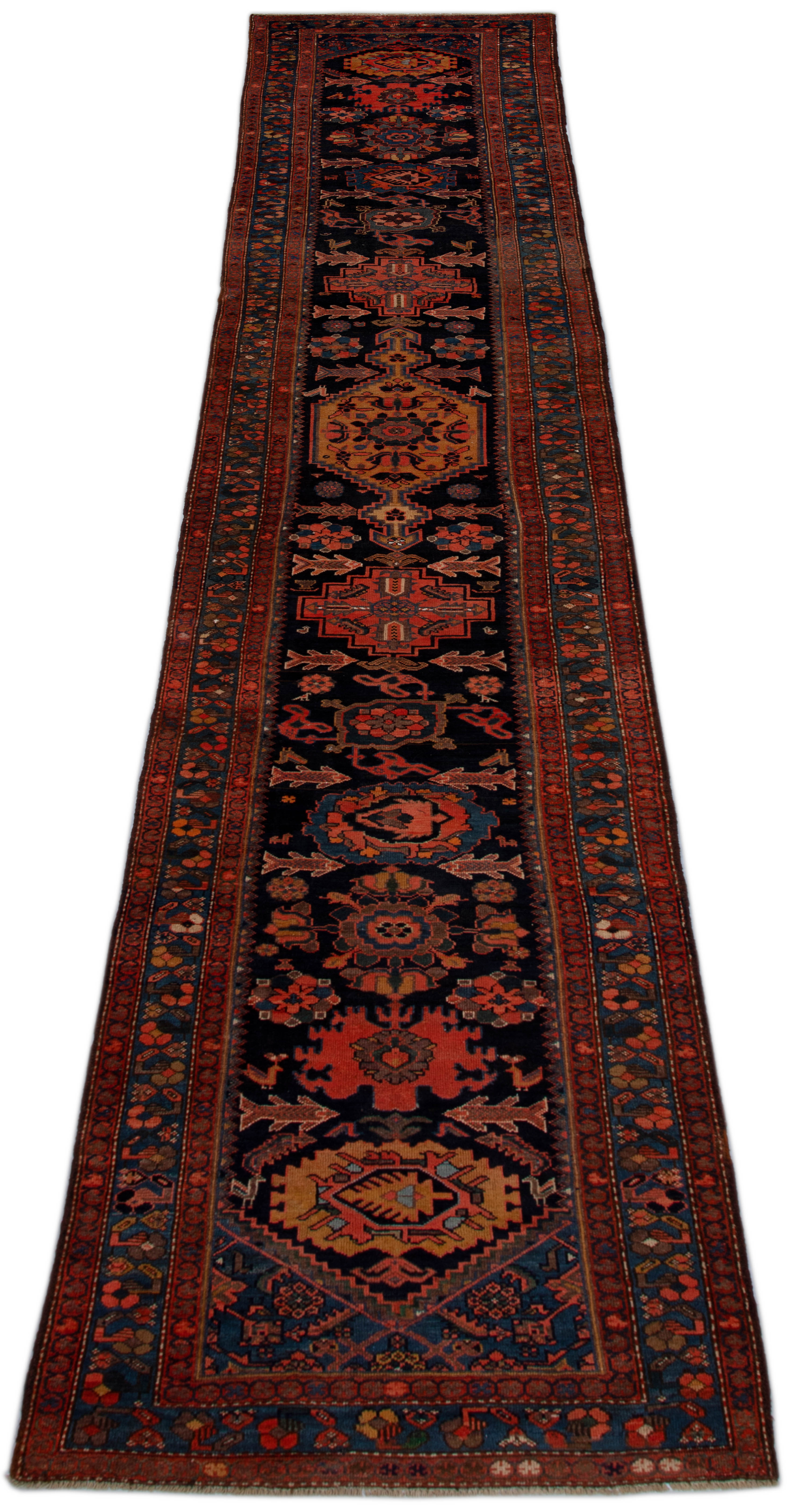 Thumbnail 7 for Antique Persian Zanjan Traditional Rug 88413