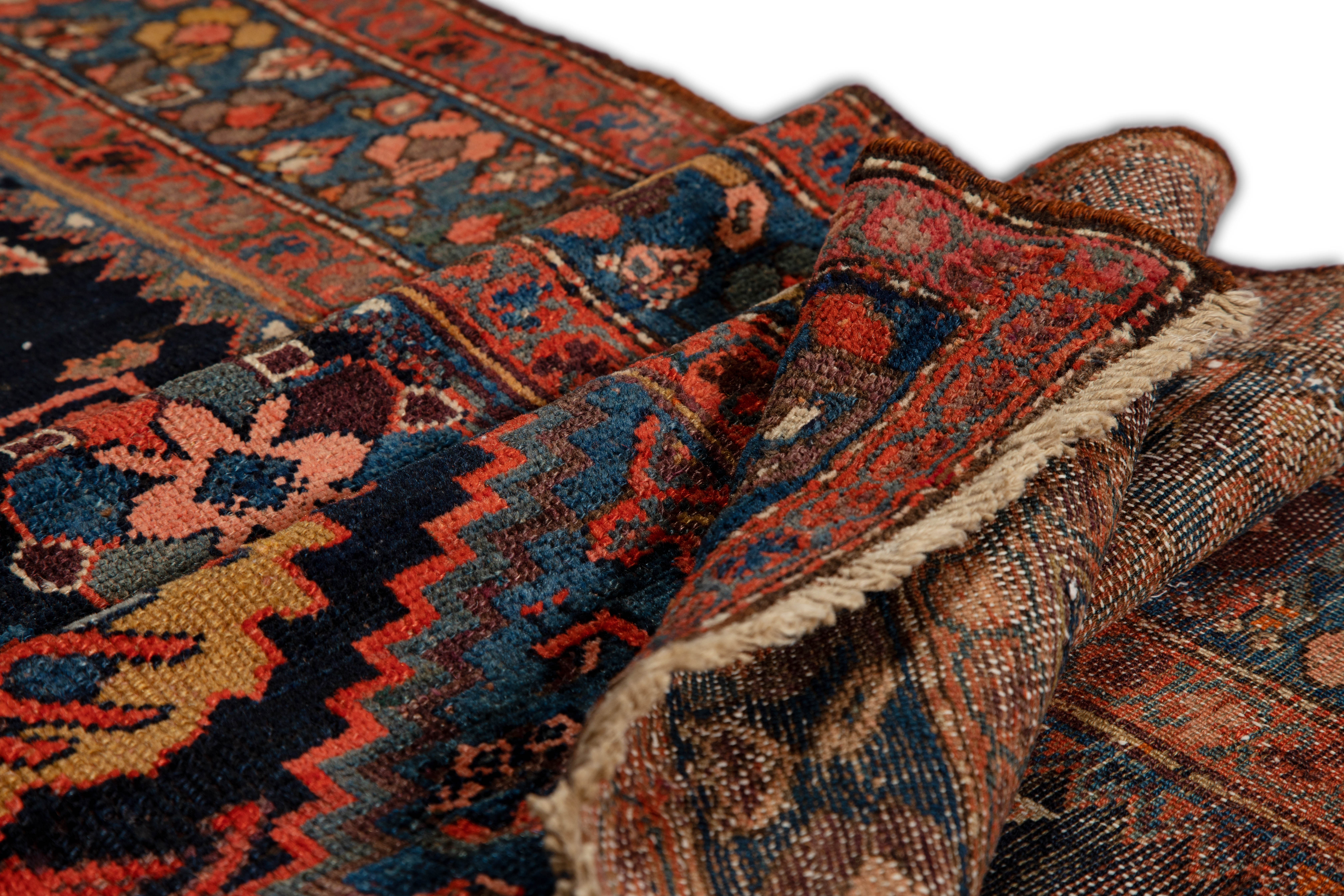 Thumbnail 2 for Antique Persian Zanjan Traditional Rug 88413