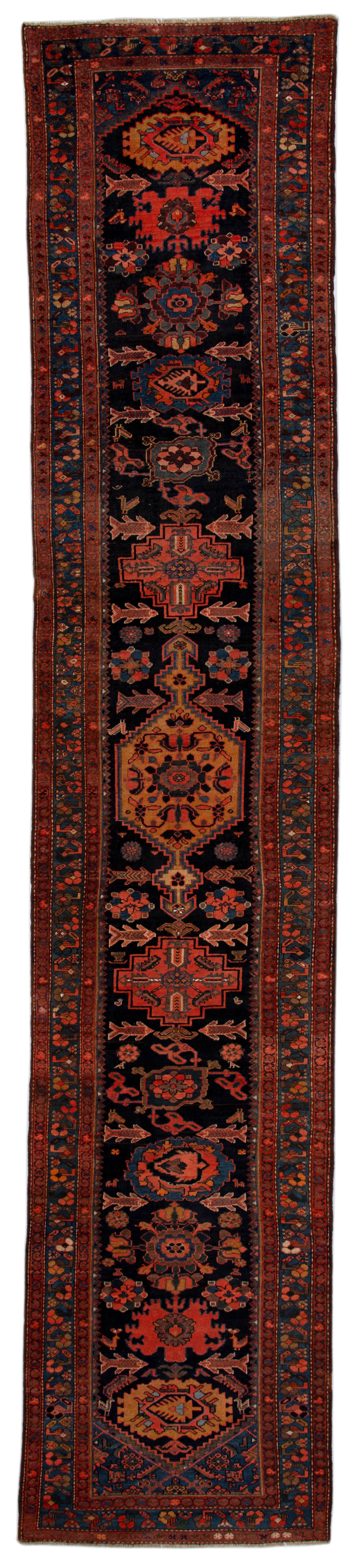 Thumbnail 8 for Antique Persian Zanjan Traditional Rug 88413