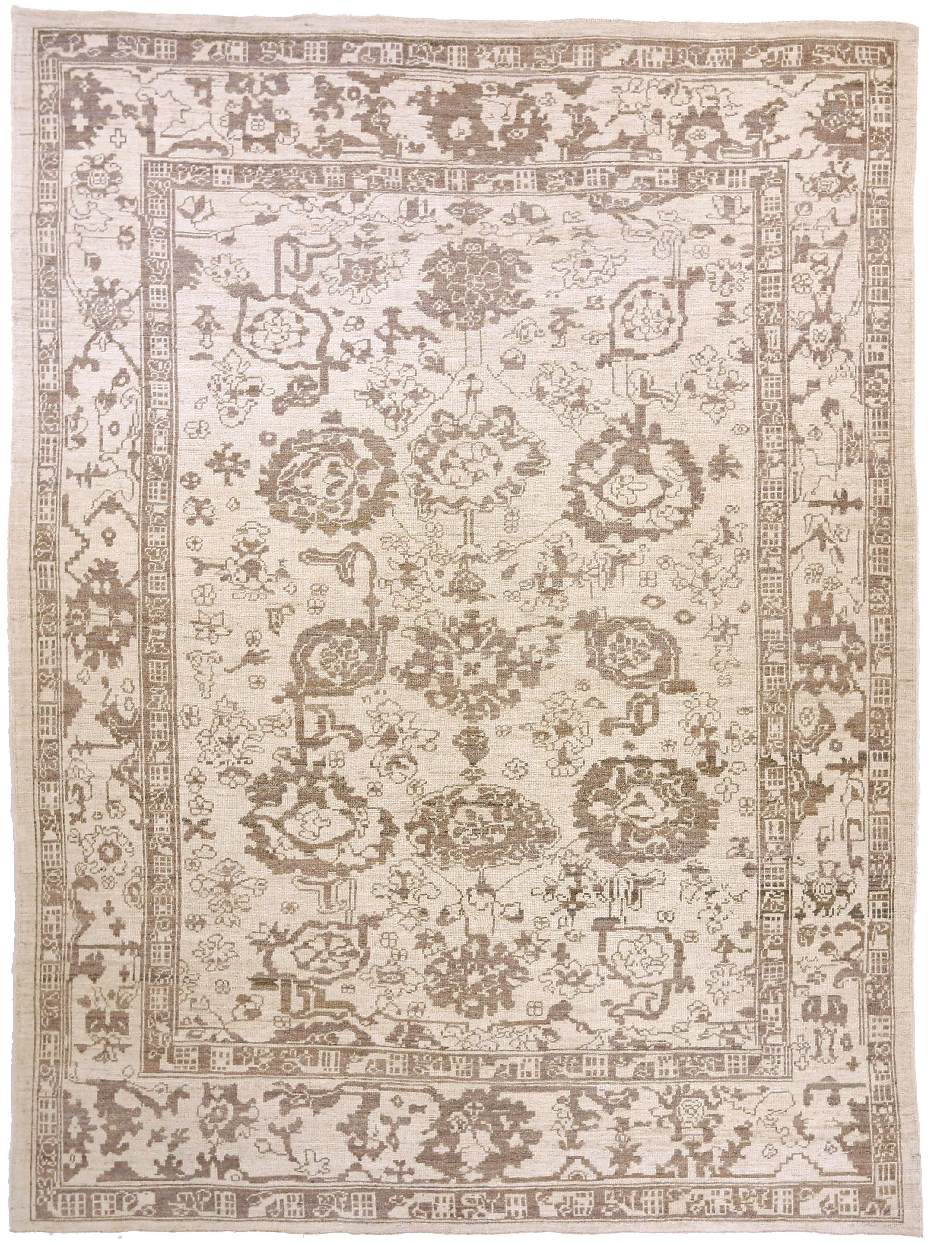 Thumbnail 2 for Persian Oushak Transitional Rug 88178