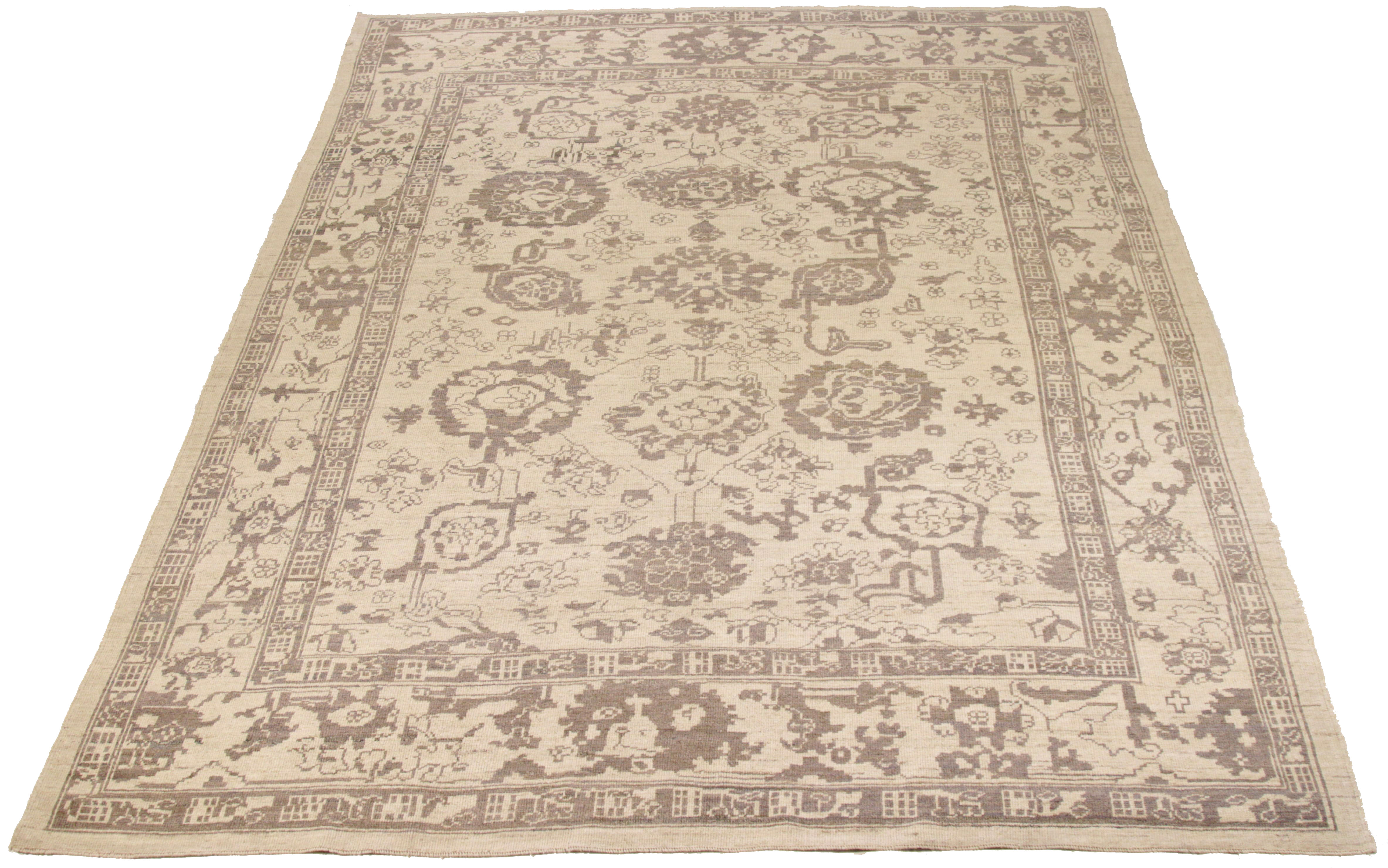 Thumbnail 7 for Persian Oushak Transitional Rug 88178
